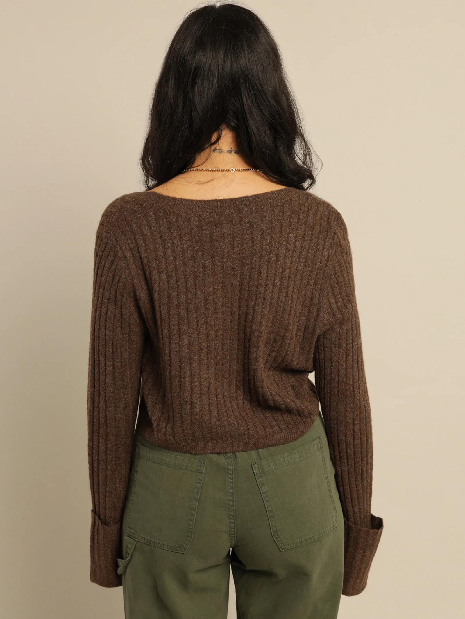 Phoebe Cropped Cardigan - Image 5