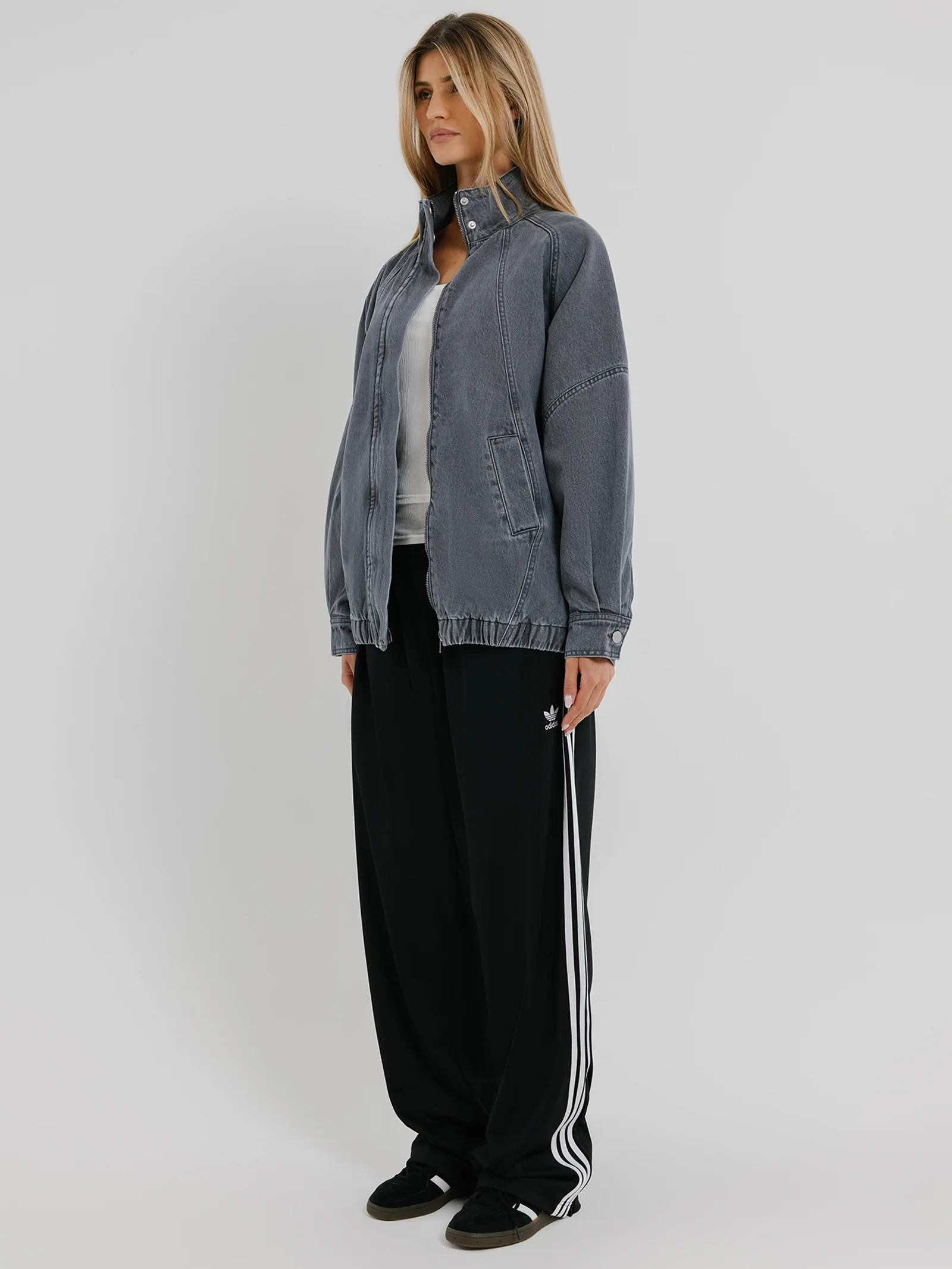 Phoebe Longline Bomber Jacket - Image 3