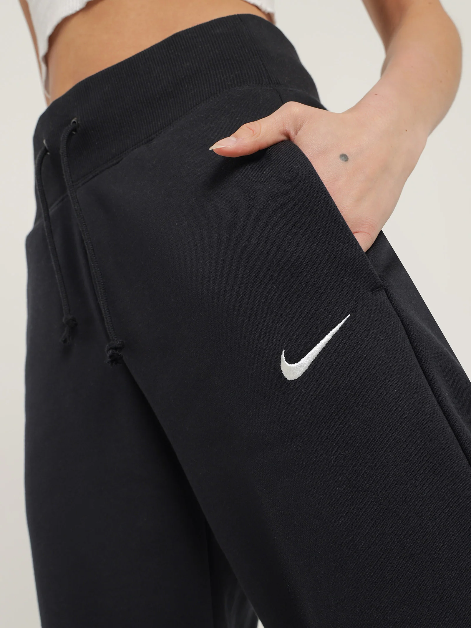 Phoenix Fleece High Rise Wide Leg Trackpants - Image 3