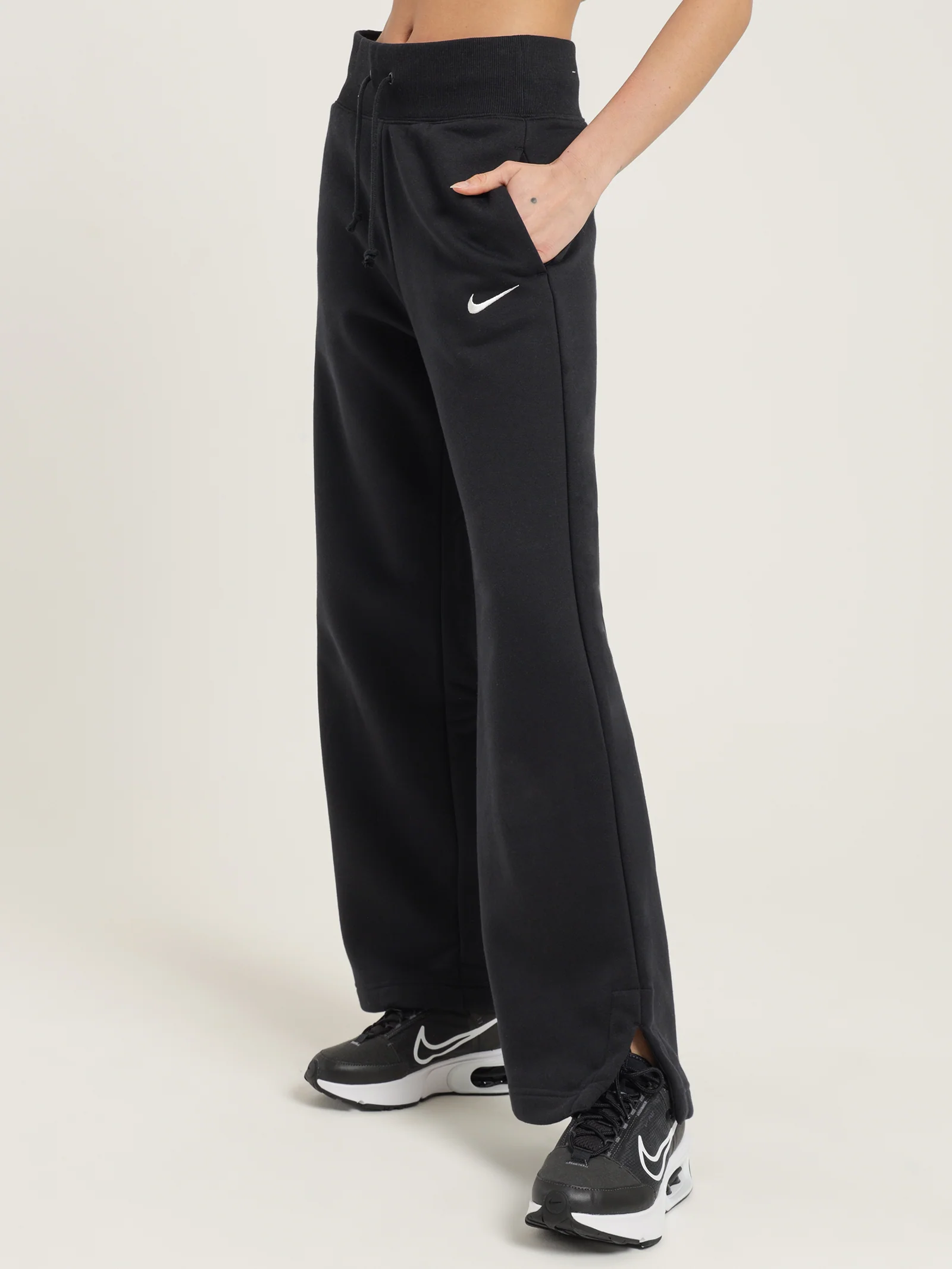Phoenix Fleece High Rise Wide Leg Trackpants - Image 5