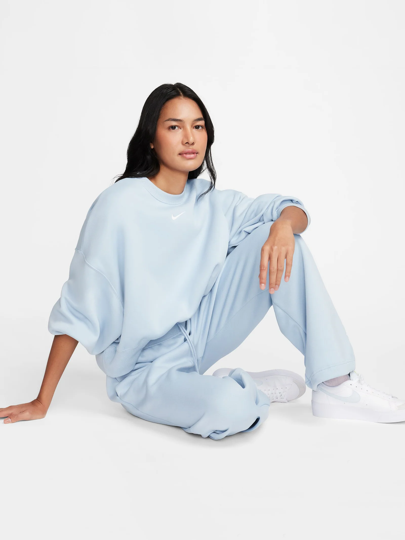 Phoenix Fleece Oversized Crew Jumper - Image 2