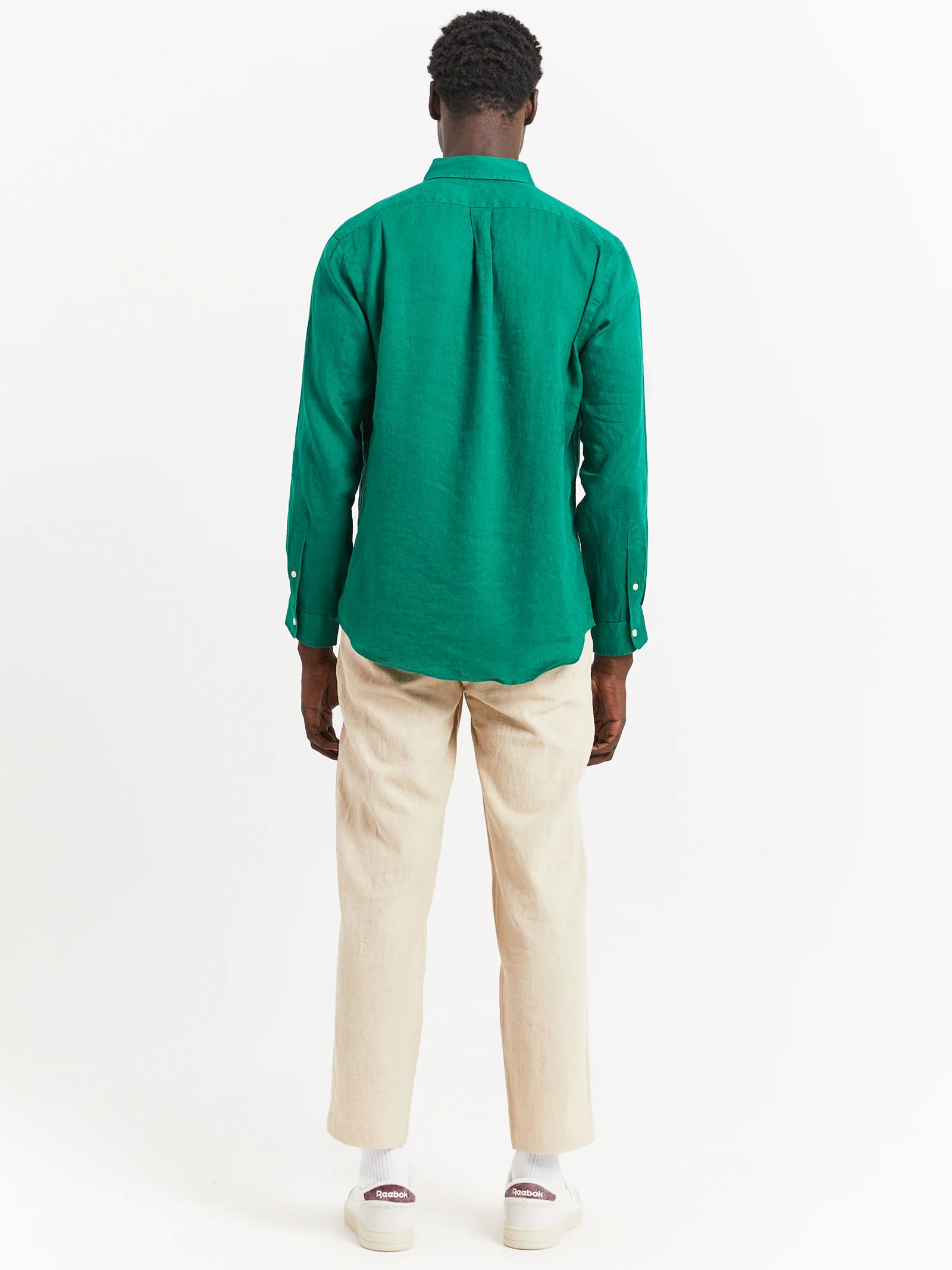 Piece Dye Linen T-Shirt - Image 5