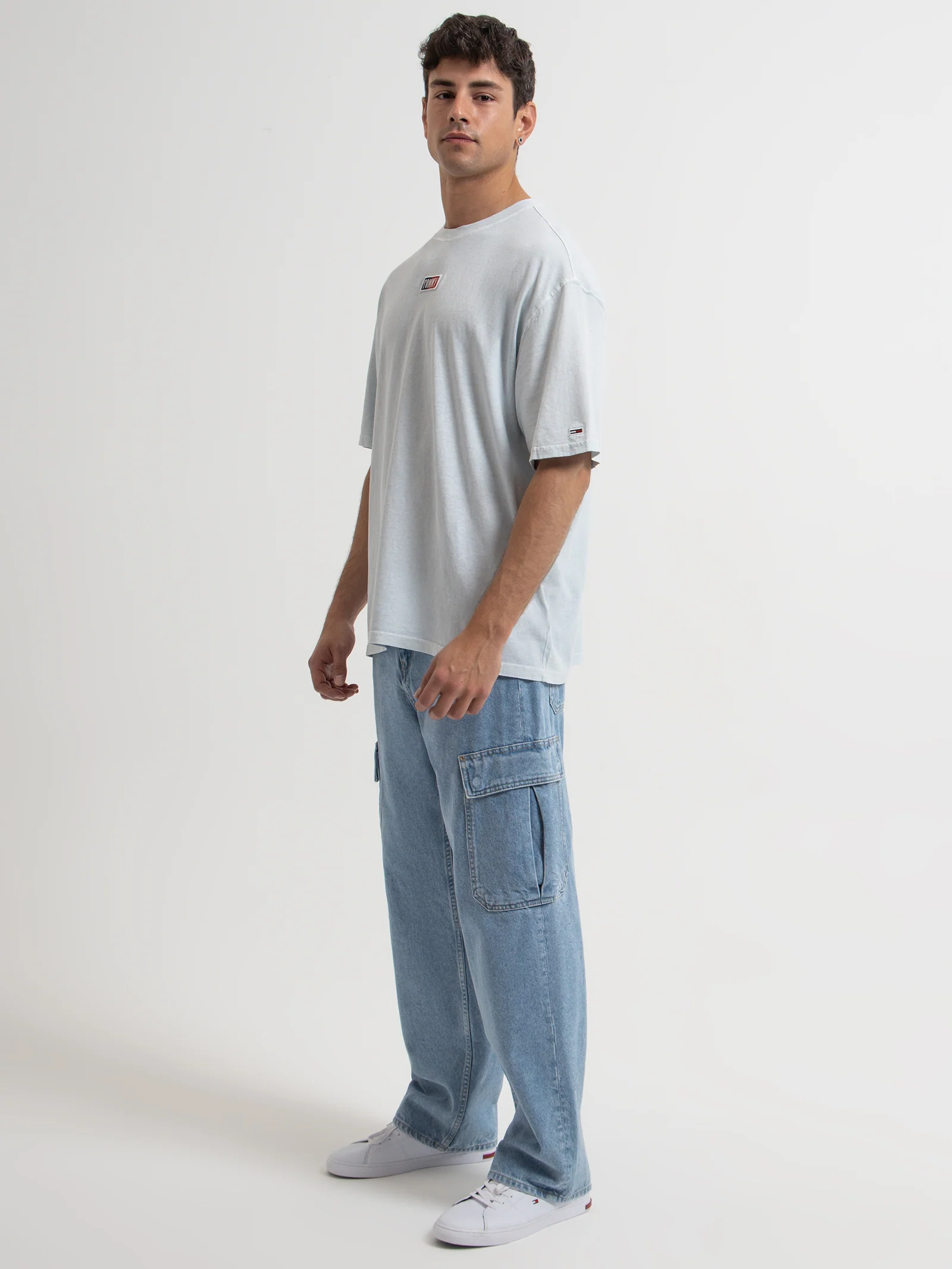 Pigment Dyed Boxy Fit T-Shirt - Image 4