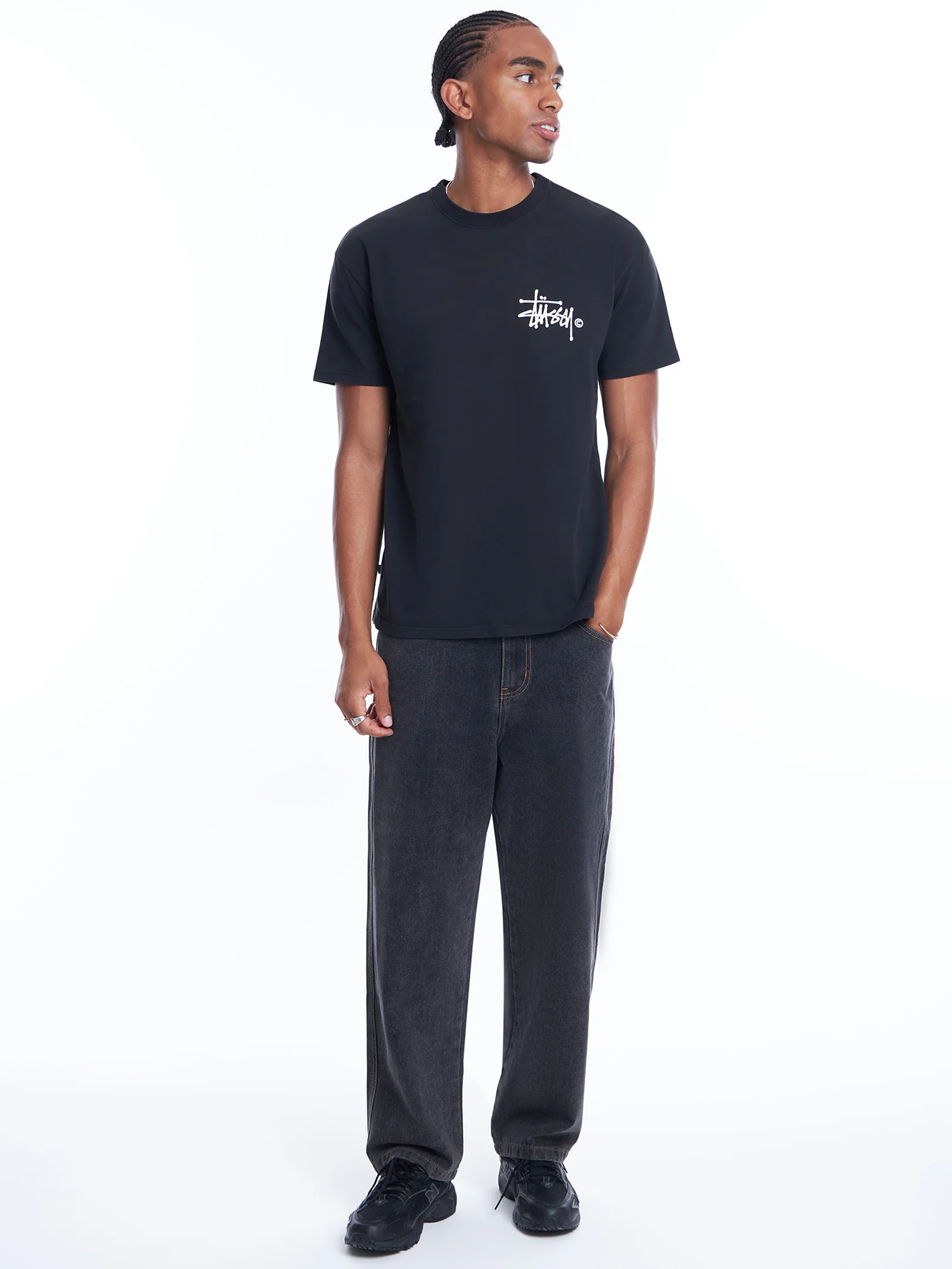 Pigment Heavyweight Shadow Graffitti T-Shirt - Image 4