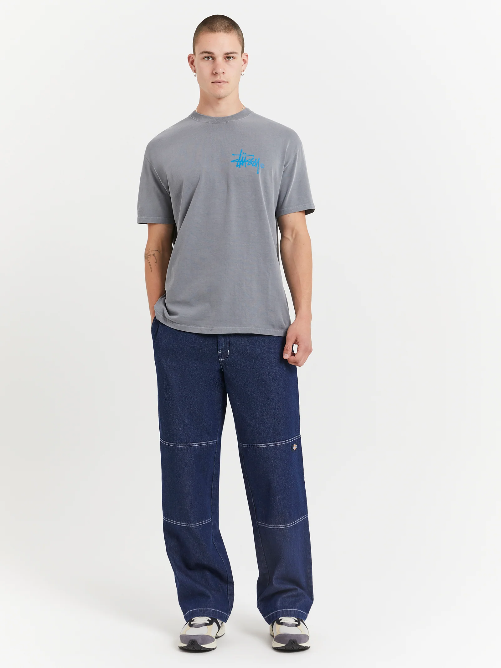 Pigment Heavyweight Shadow Graffitti T-Shirt - Image 3