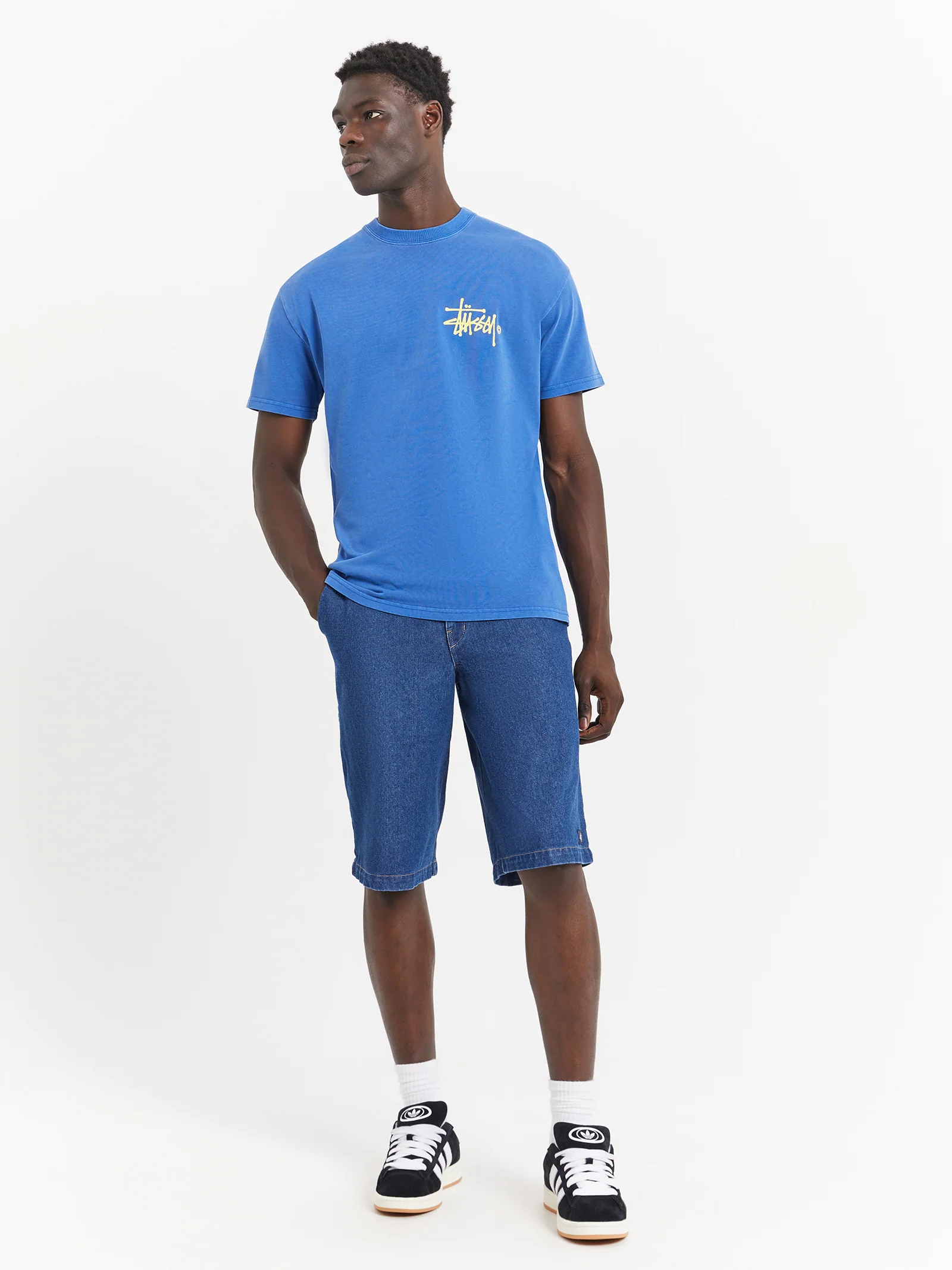 Pigment Heavyweight Shadow Graffitti T-Shirt - Image 4