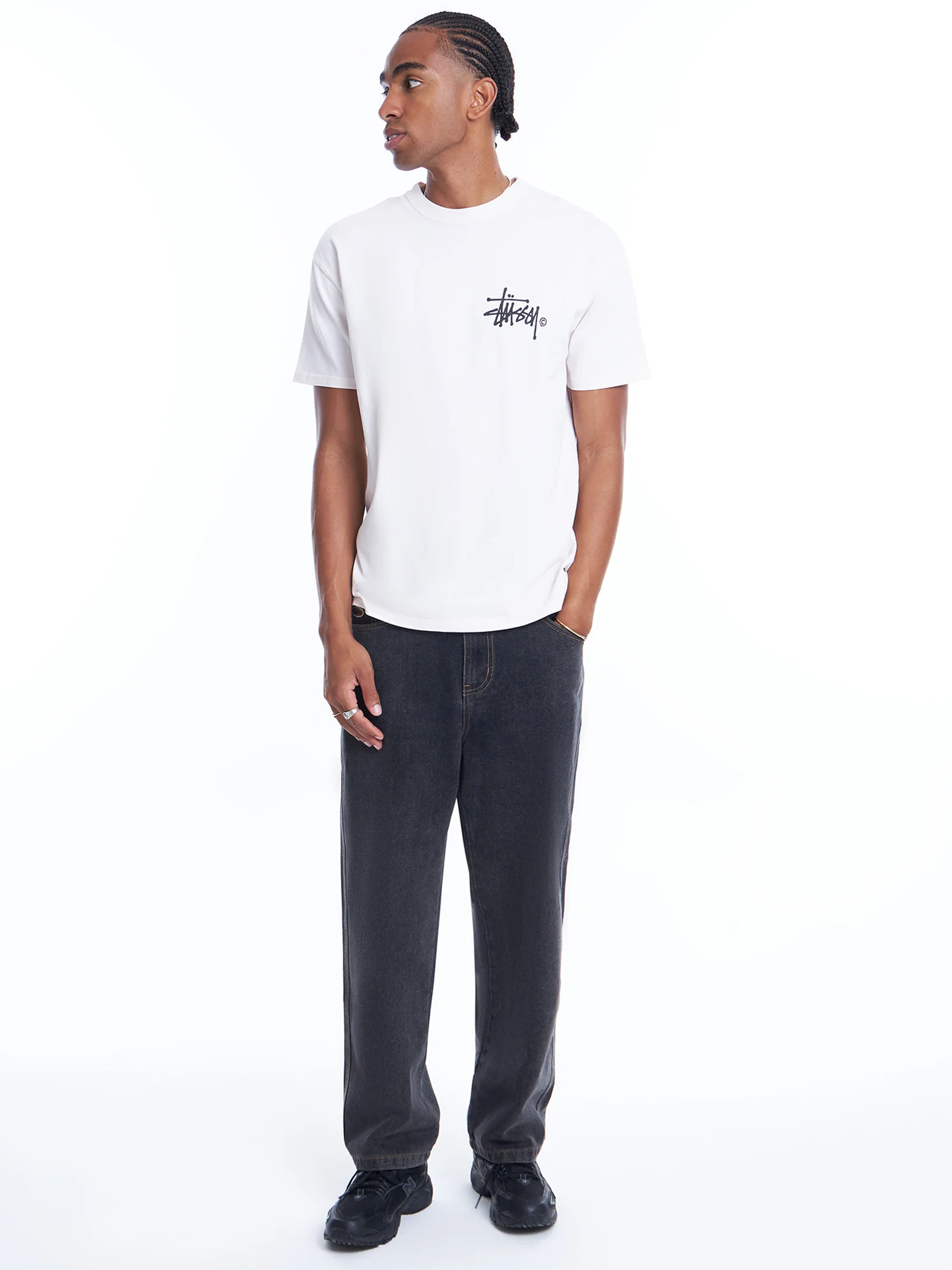 Pigment Heavyweight Shadow Graffitti T-Shirt - Image 4
