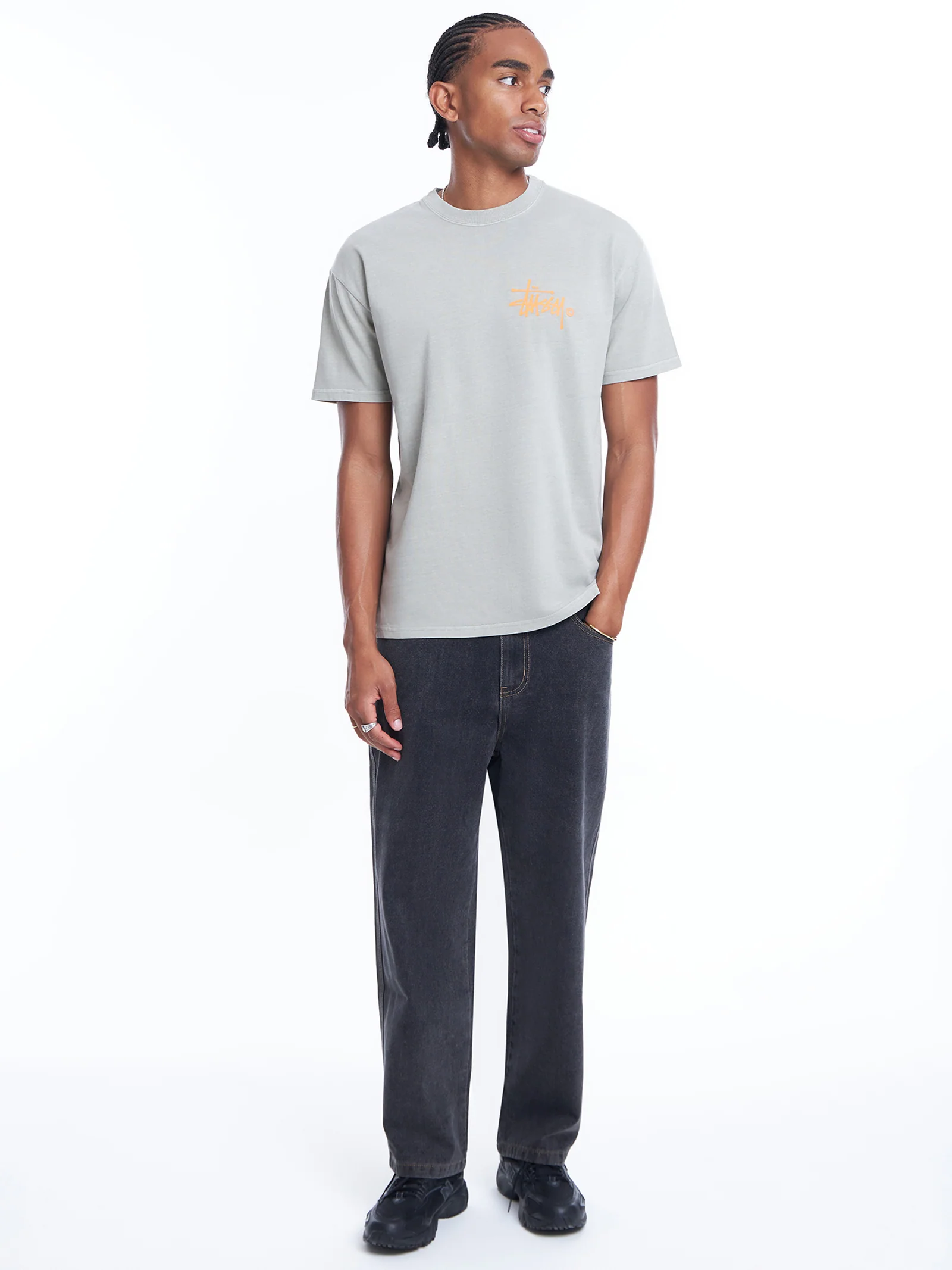 Pigment Heavyweight Shadow Graffitti T-Shirt - Image 4