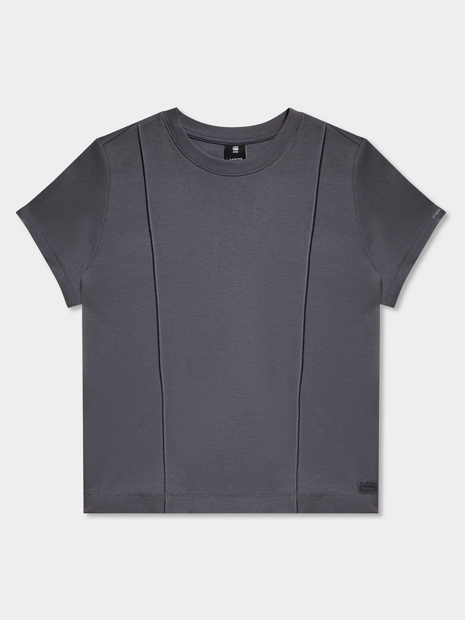 Pintucked Tapered T-Shirt - Image 6