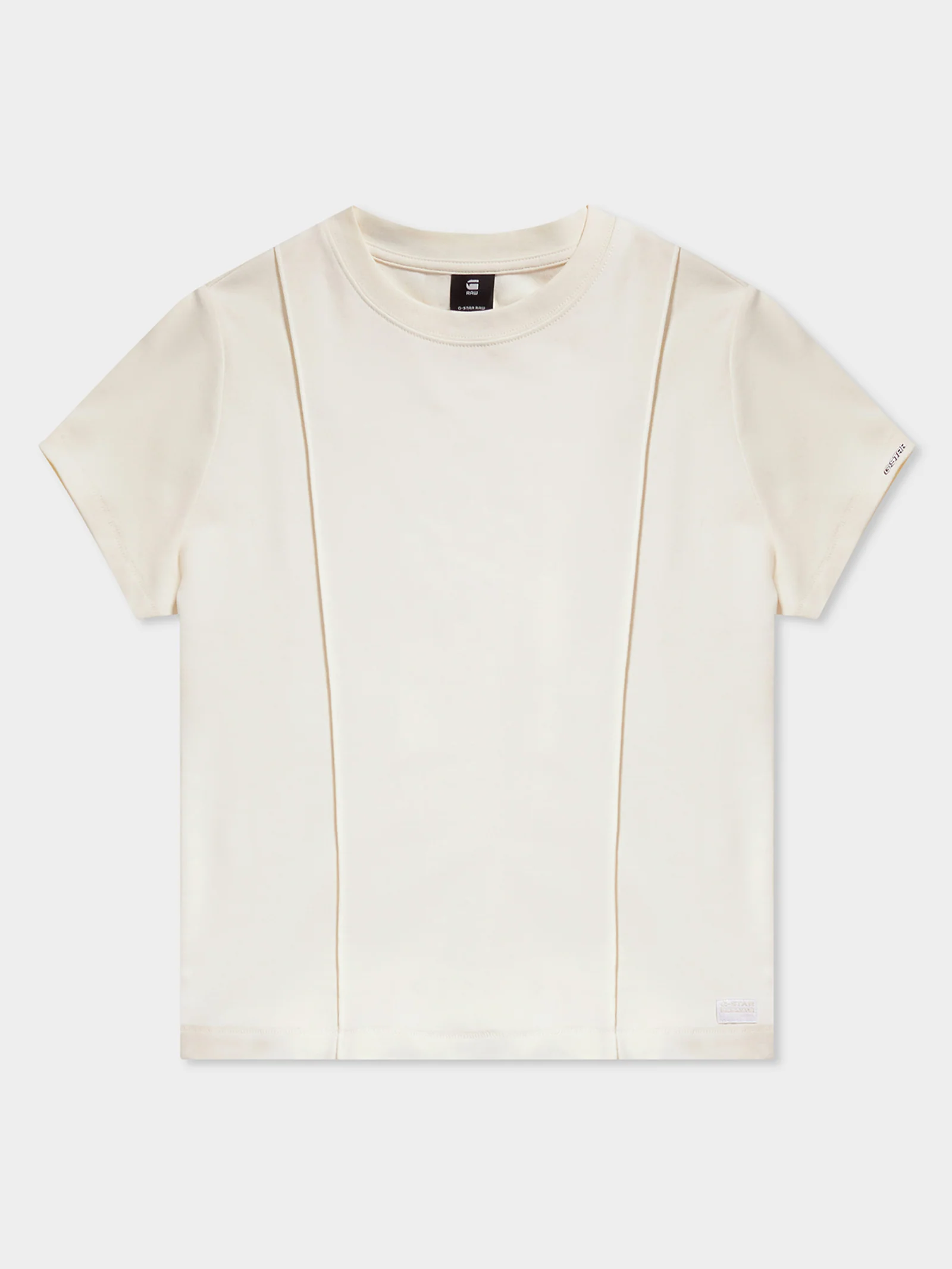 Pintucked Tapered T-Shirt - Image 6