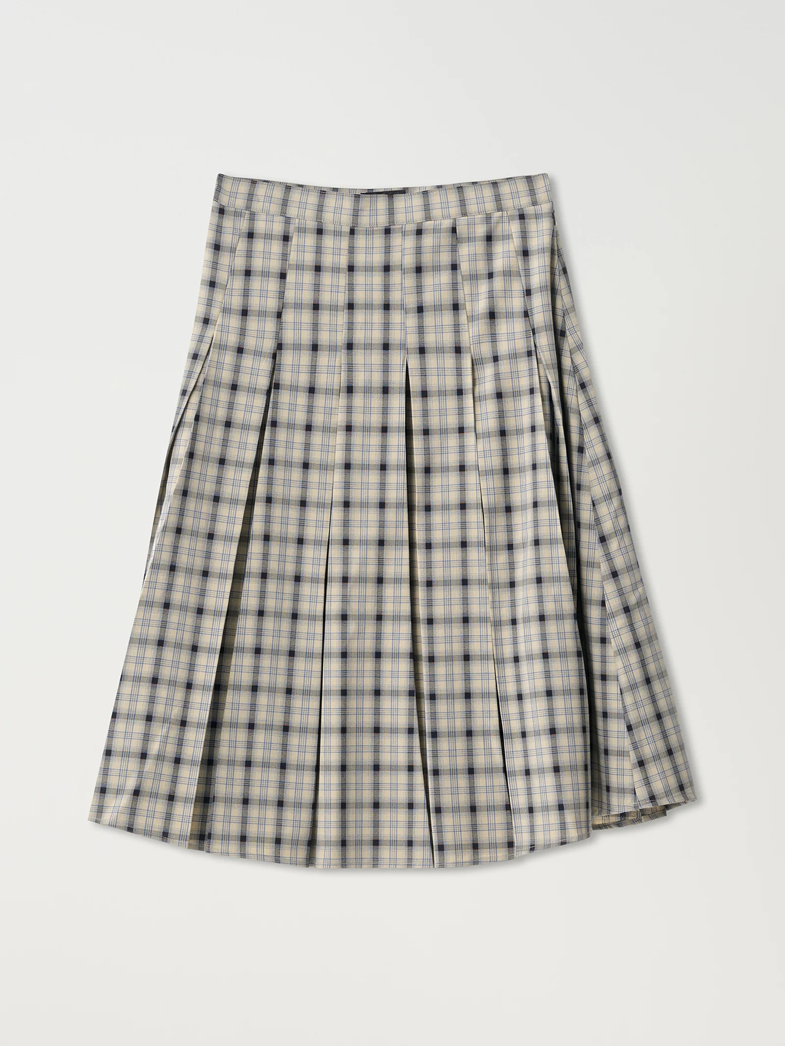 Plaid Midi Skirt - Image 5