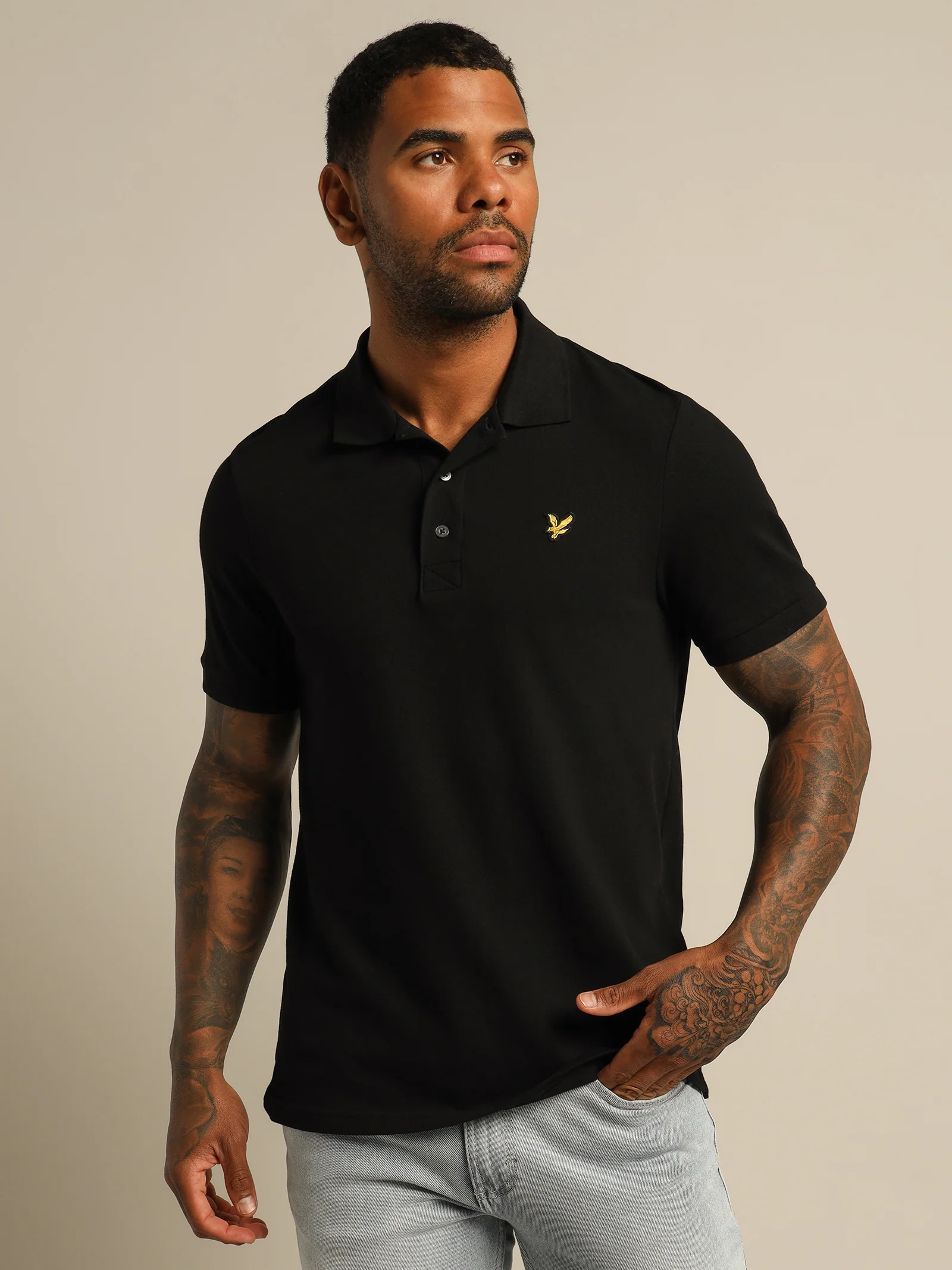 Plain Polo Shirt - Image 2