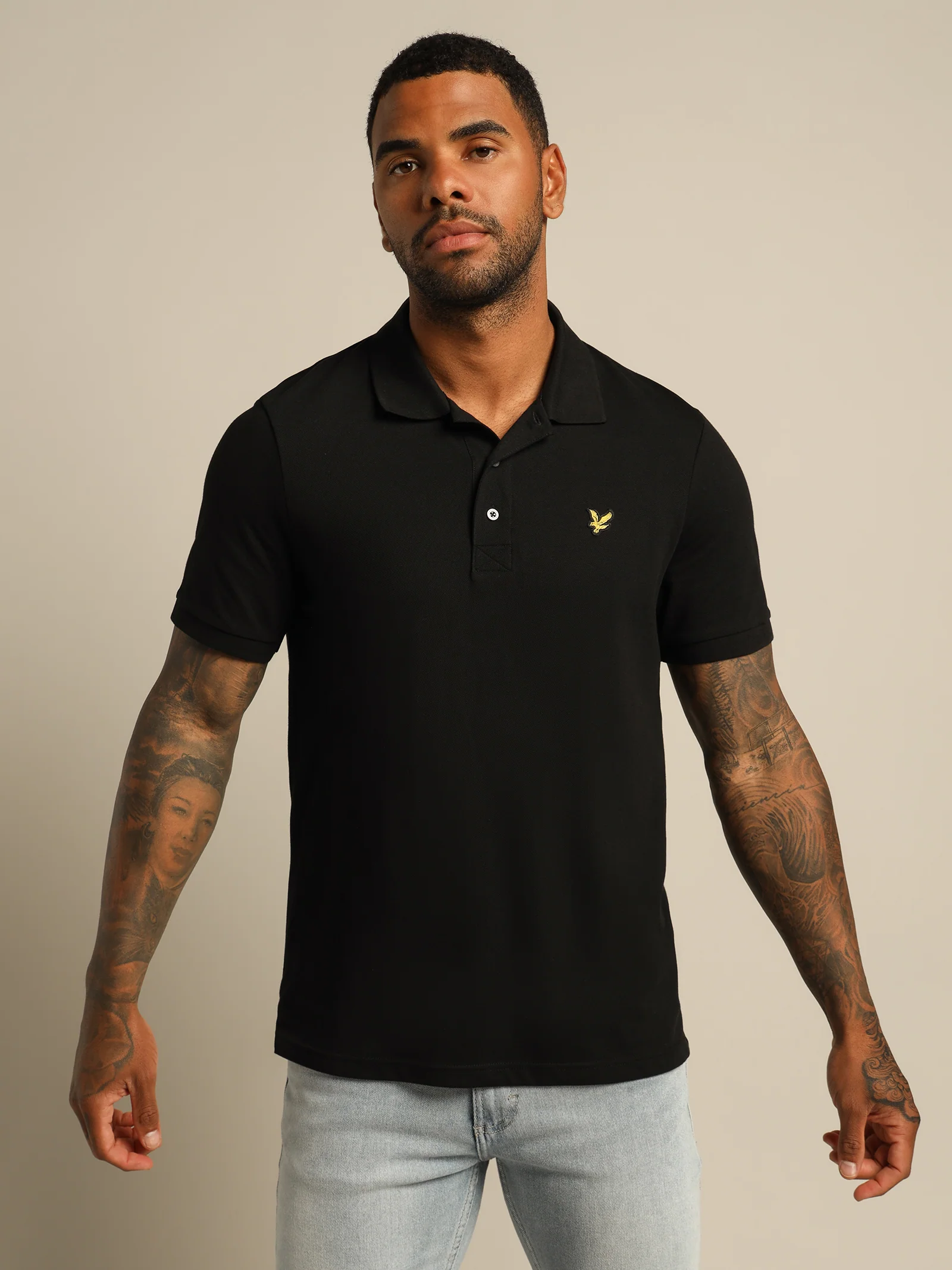 Plain Polo Shirt - Image 3