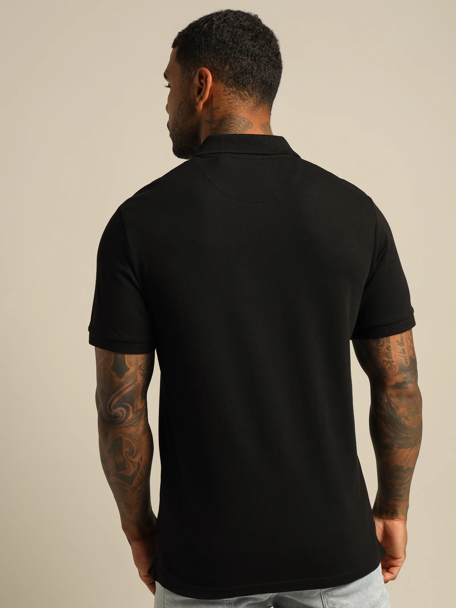 Plain Polo Shirt - Image 6