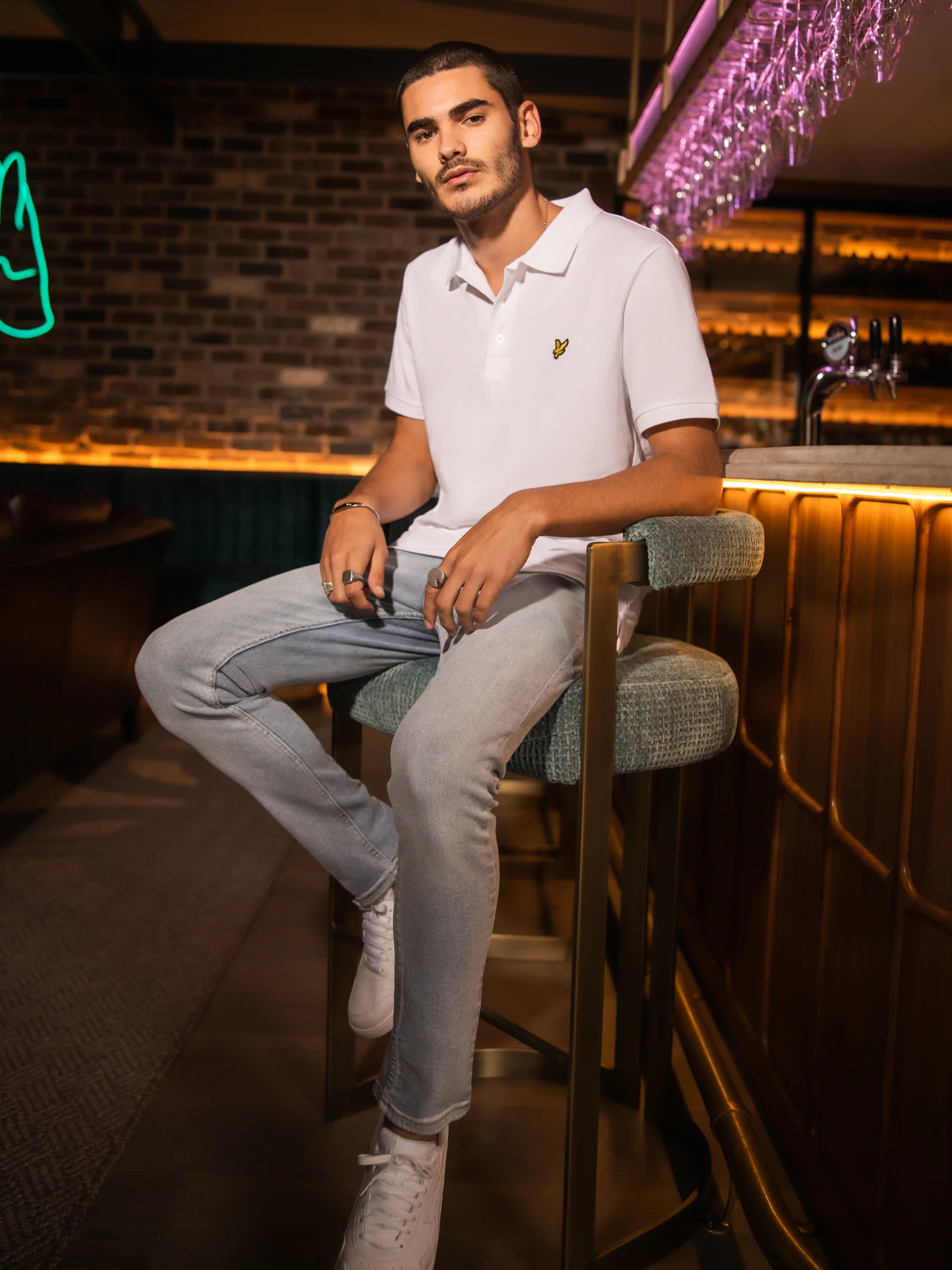 Plain Polo Shirt - Image 2
