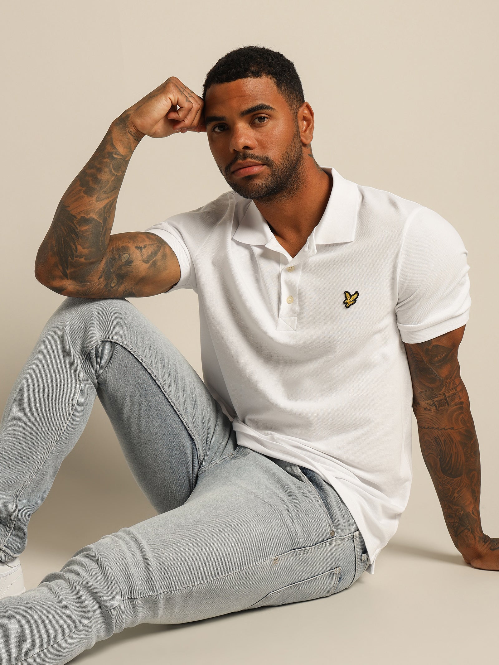 Plain Polo Shirt - Image 3