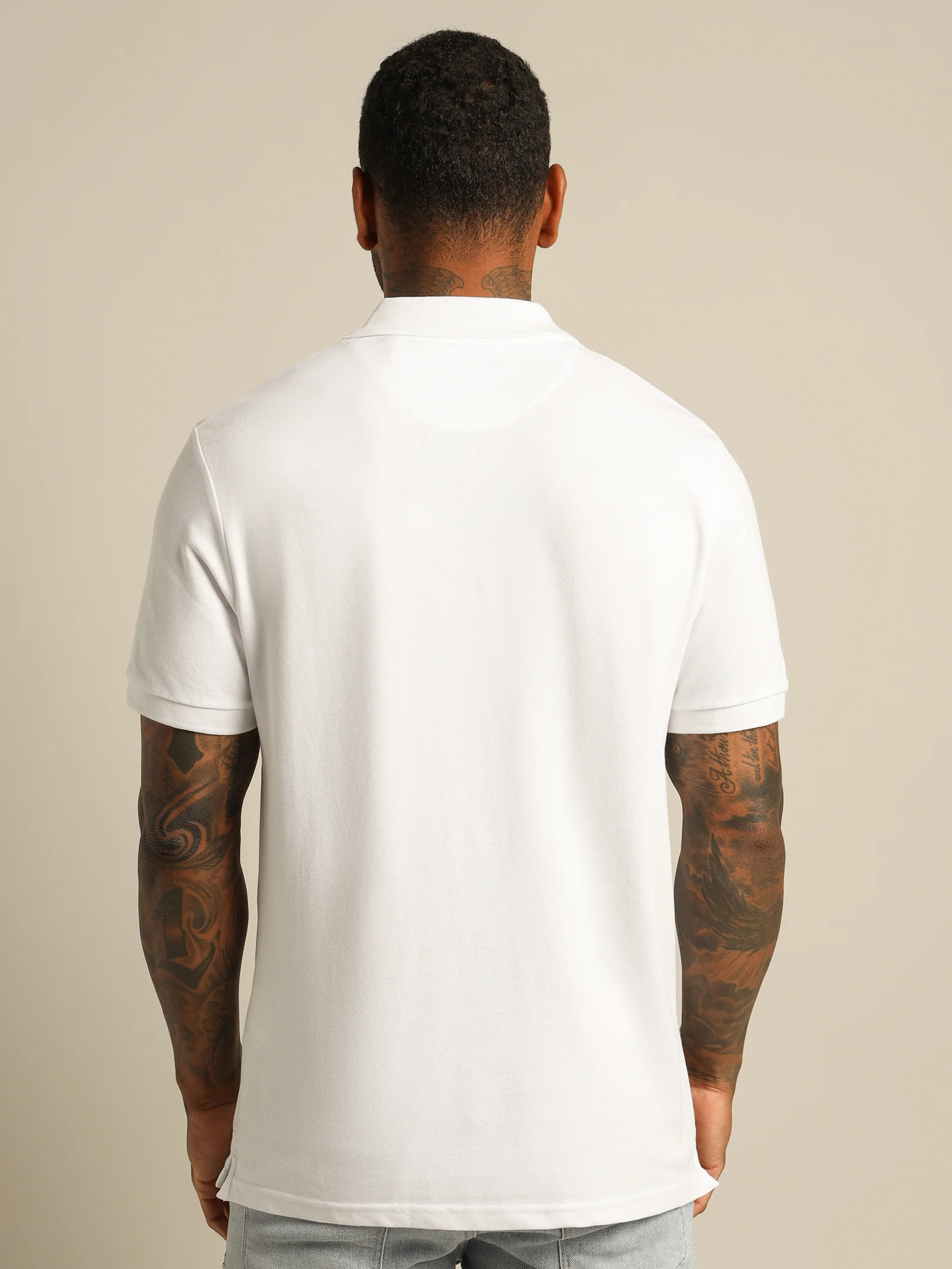 Plain Polo Shirt - Image 8