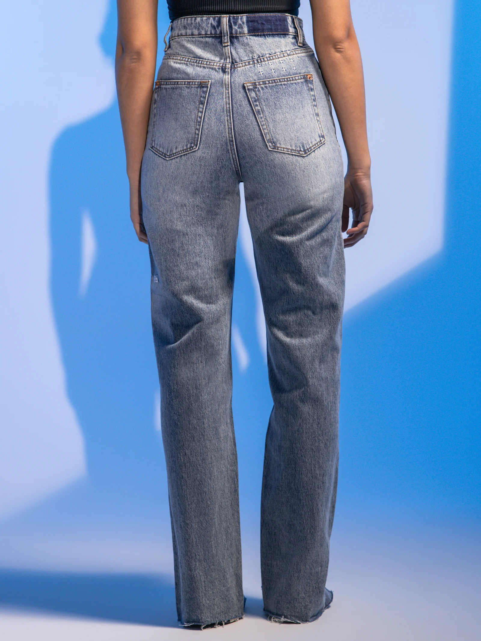 Playback Split Hem Jeans - Image 5