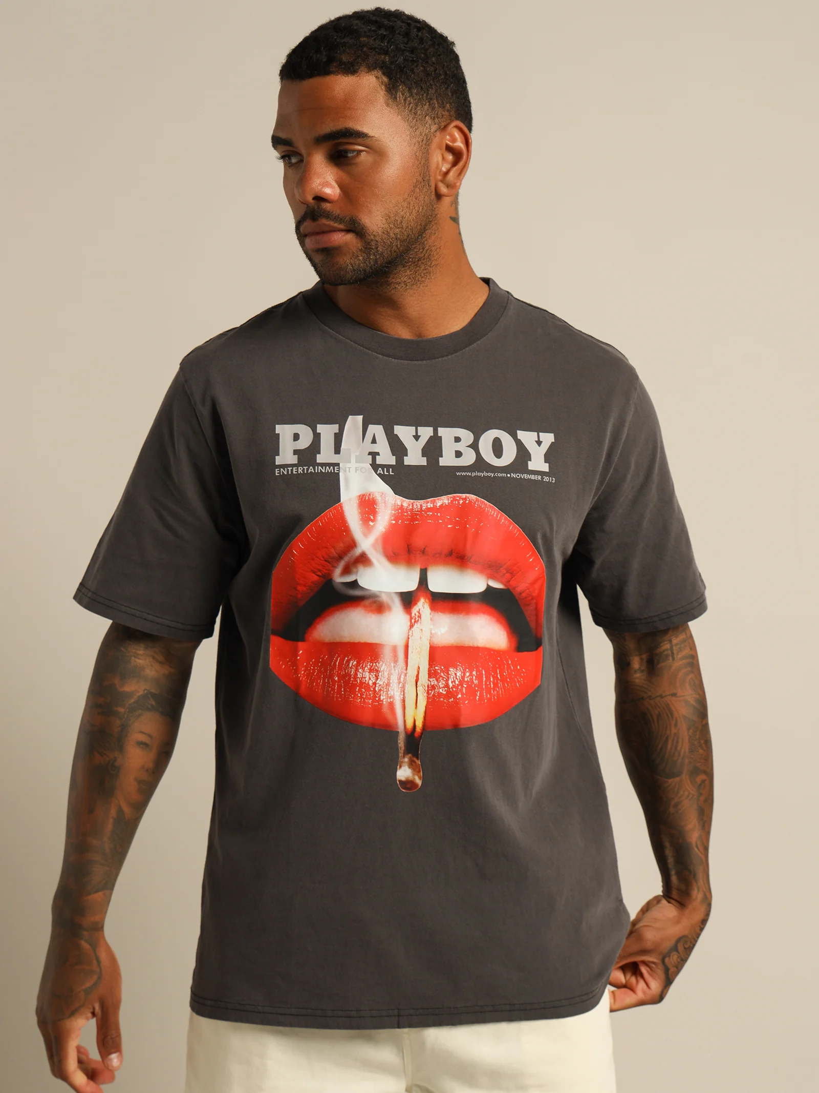 Playboy November 2013 T-Shirt - Image 3