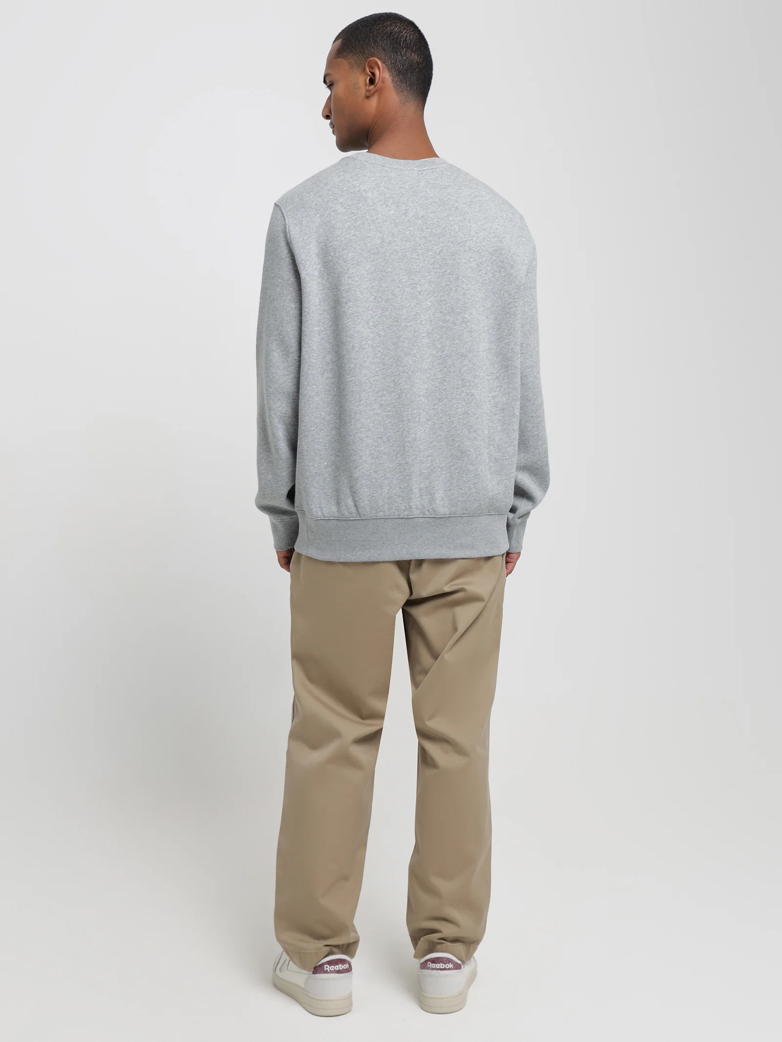 Pleat Detail Cotton Trousers - Image 6