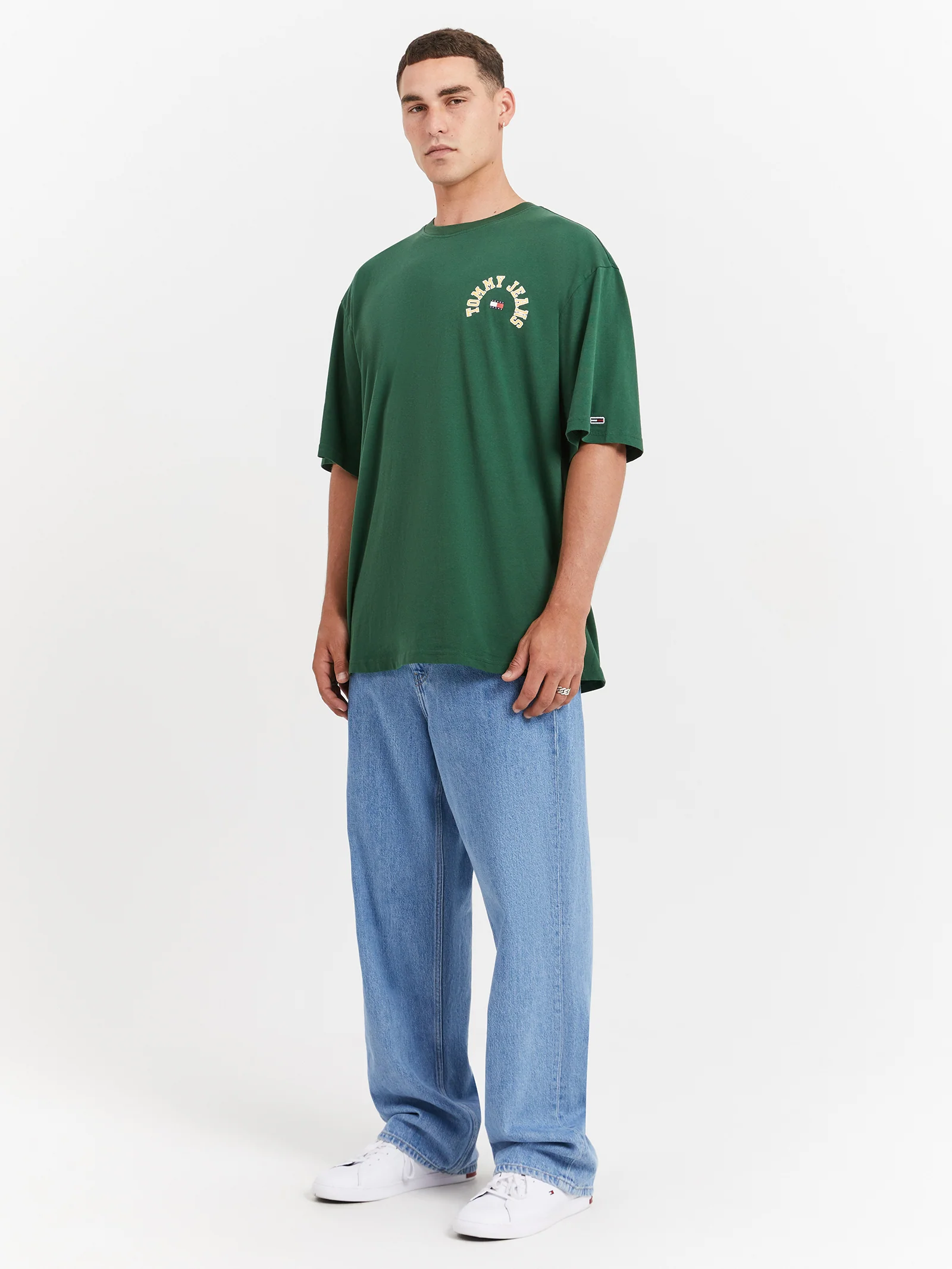Plus Skate Curved College T-Shirt - Image 4