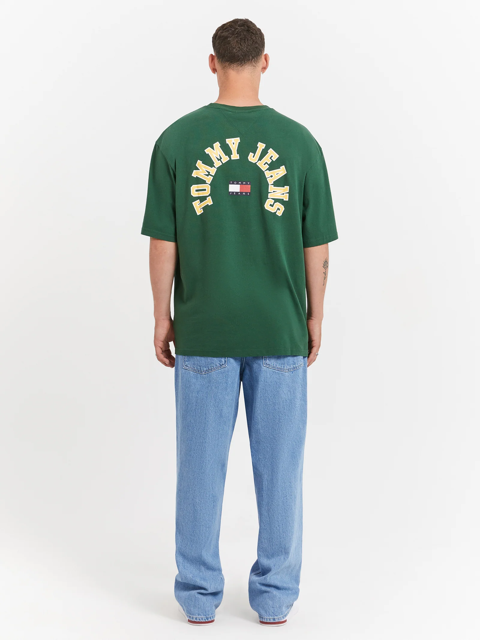 Plus Skate Curved College T-Shirt - Image 5