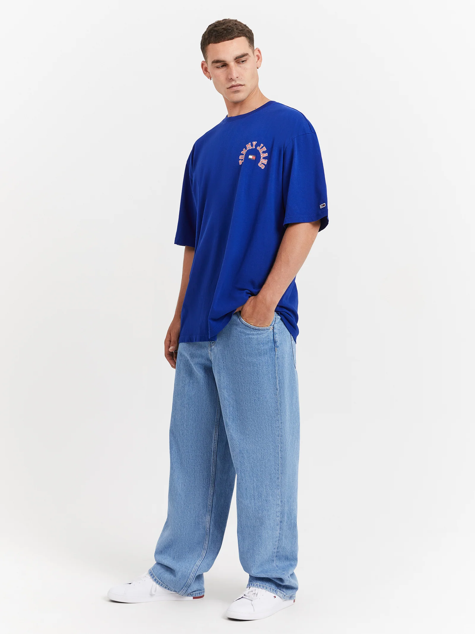 Plus Skate Curved College T-Shirt - Image 3