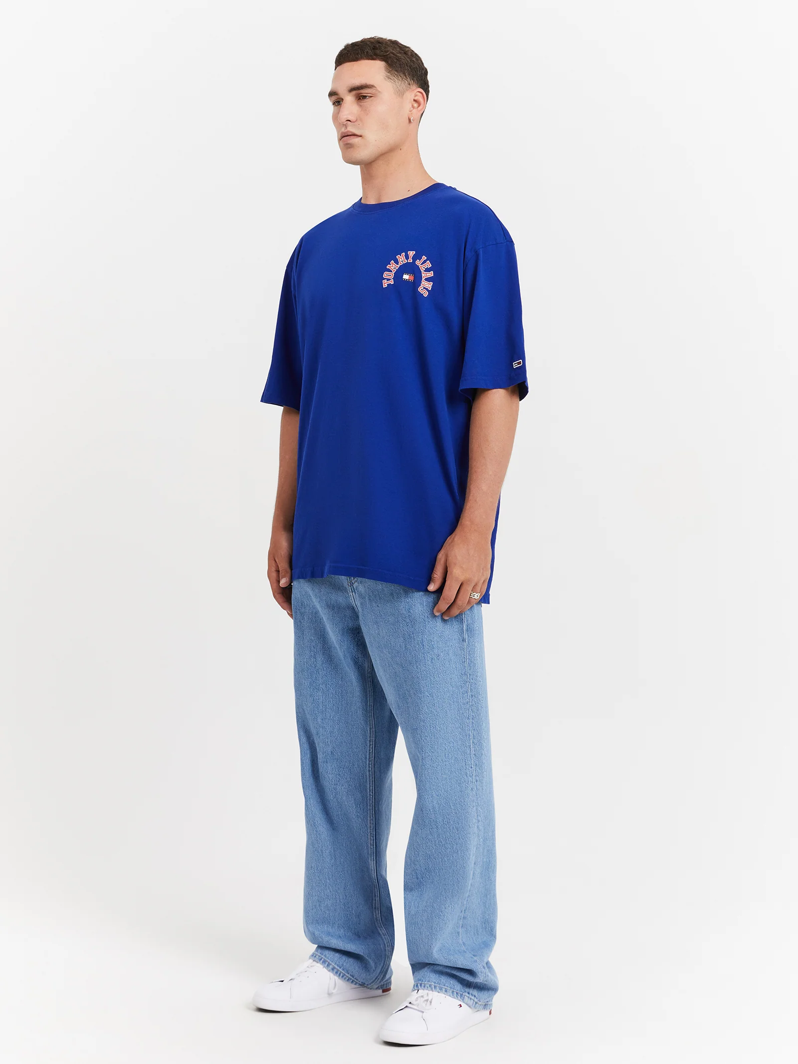 Plus Skate Curved College T-Shirt - Image 4