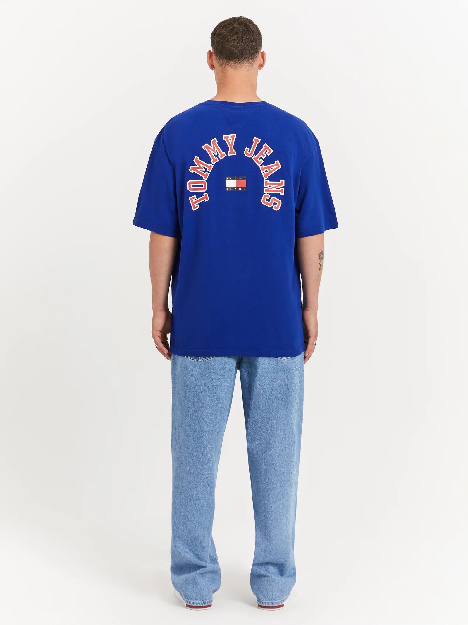 Plus Skate Curved College T-Shirt - Image 5