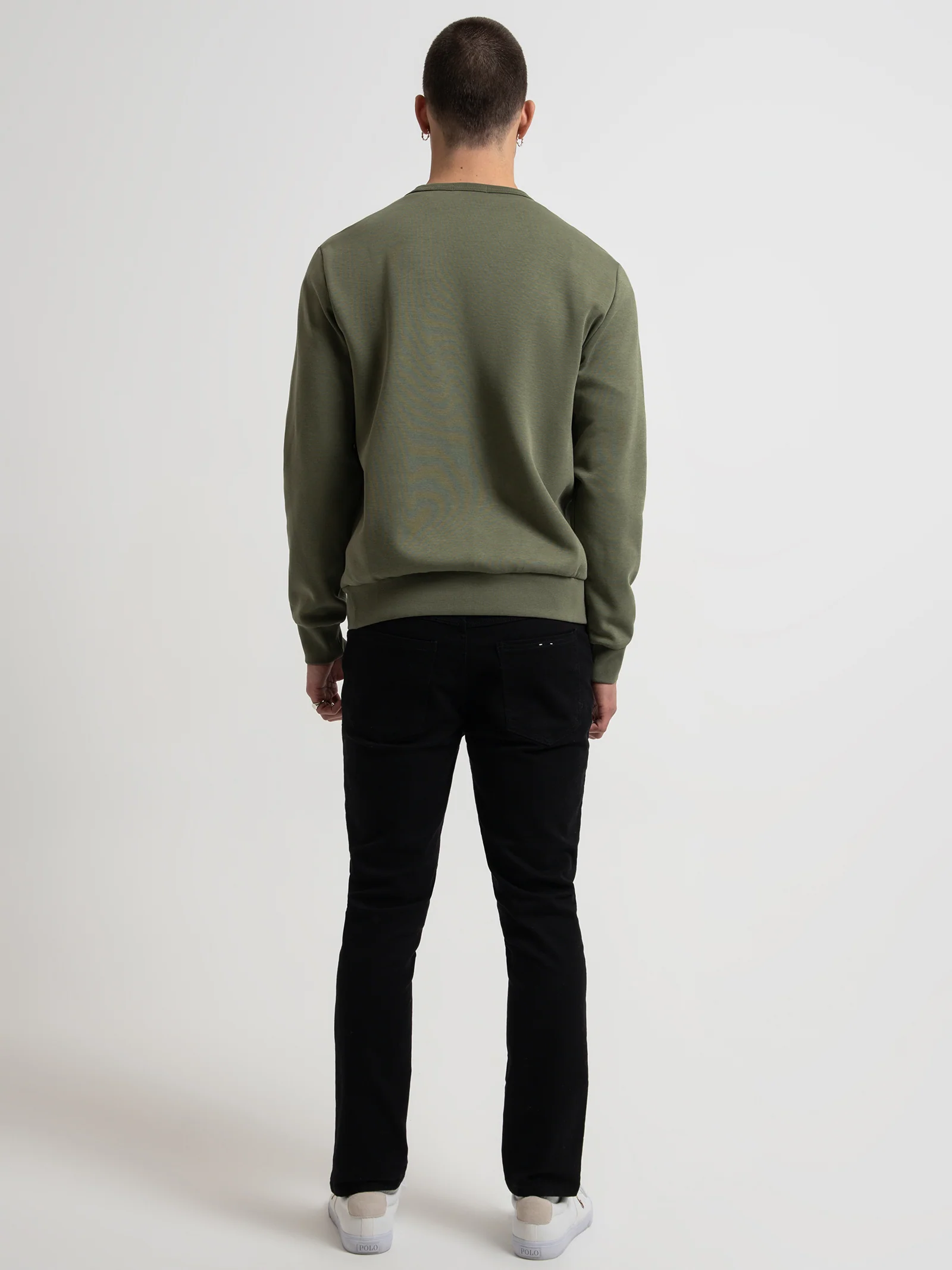 Centre Logo Crew Sweater - Image 5