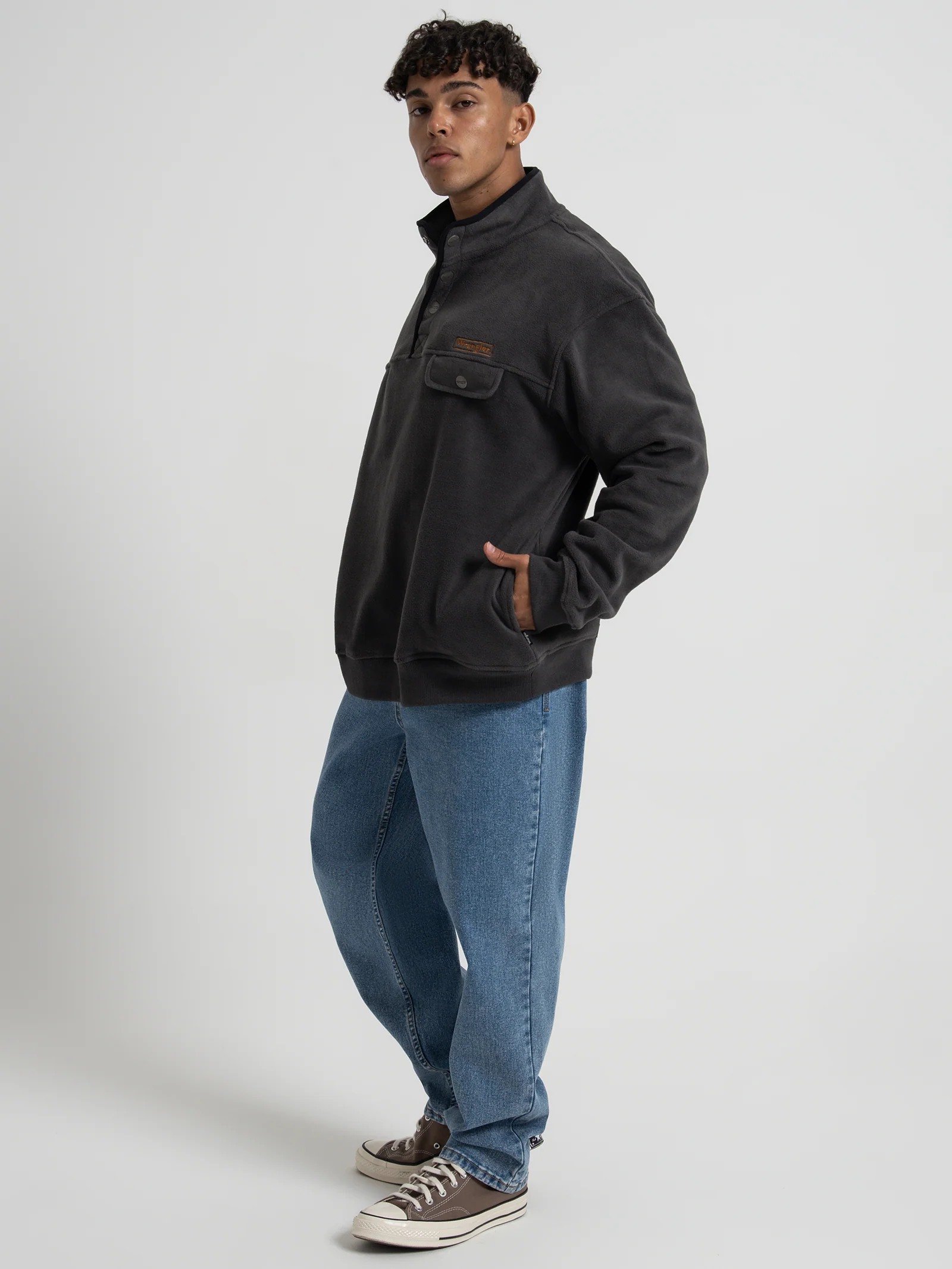 Polar Button Up Sweat - Image 4