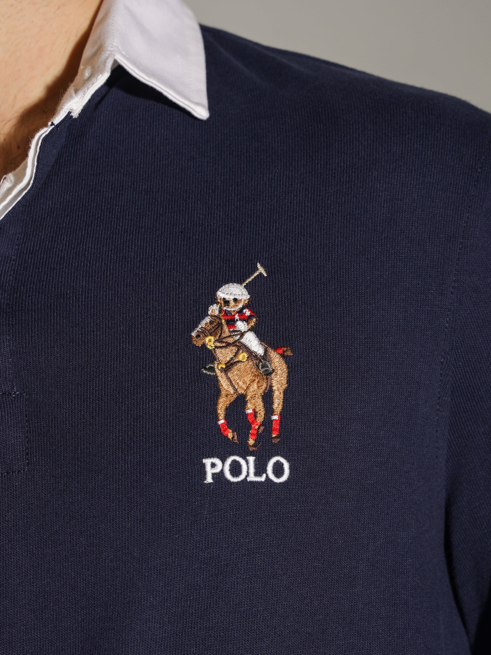 Polo Bear and Big Pony Rugby Shirt - Image 3