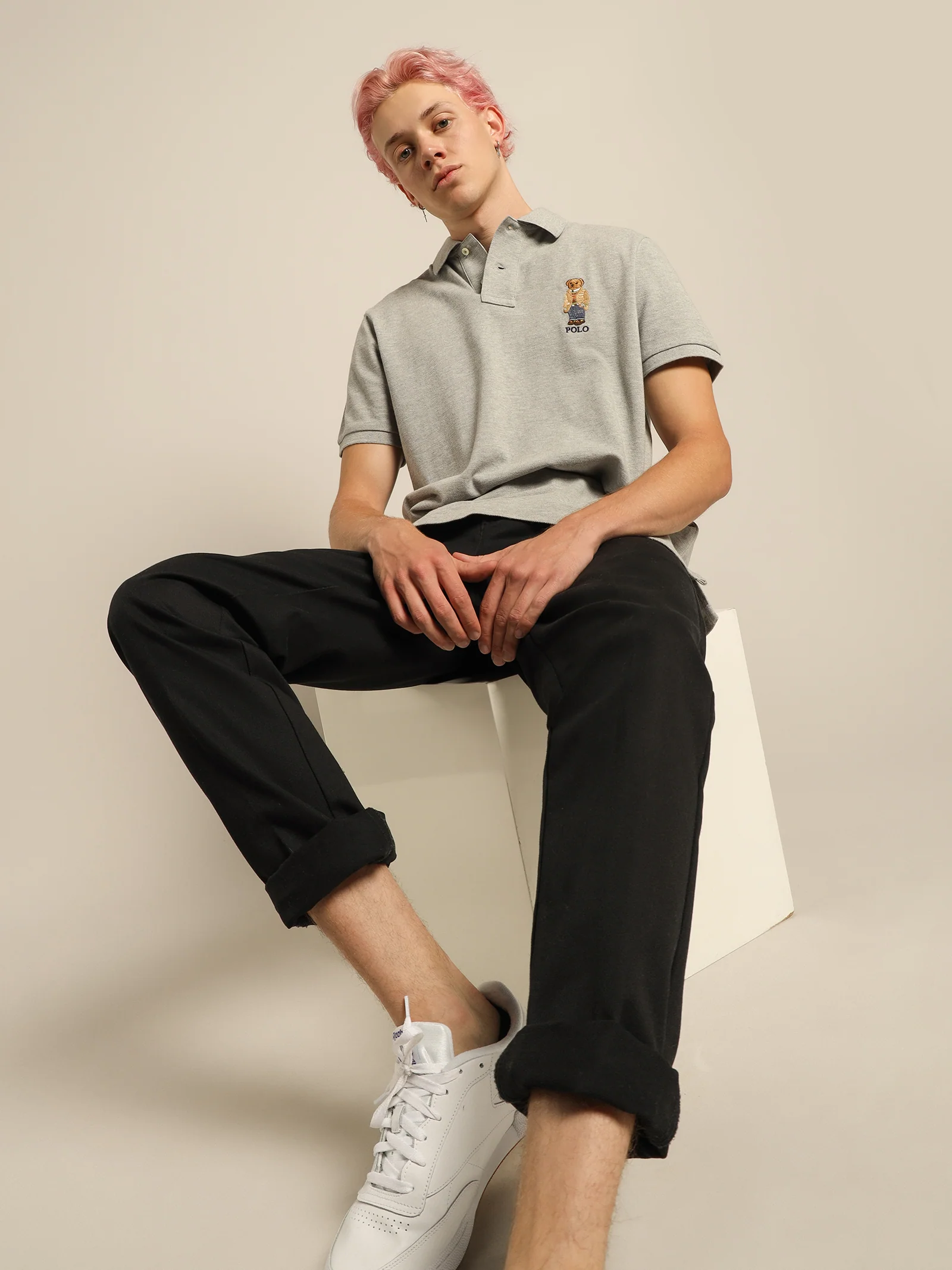 Polo Bear Custom Fit Polo Shirt - Image 3