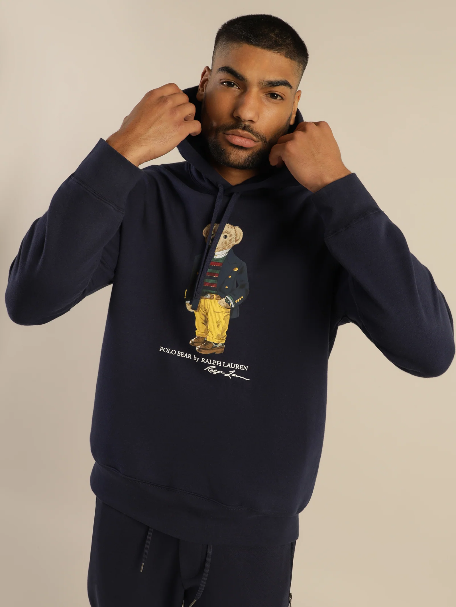 Polo Bear Fleece Hoodie - Image 3