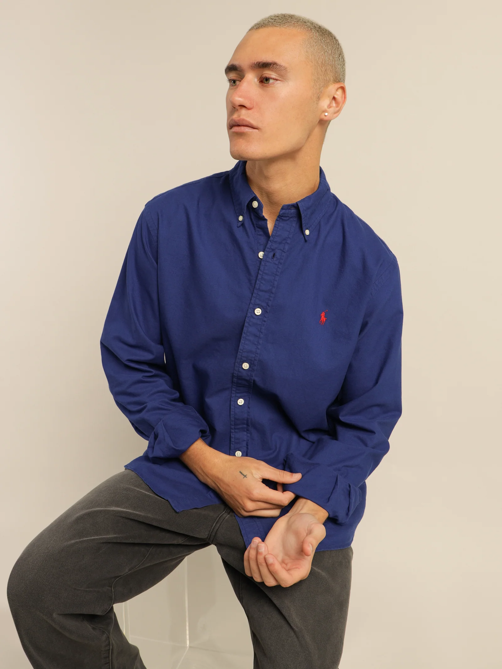 Polo Custom Fit Oxford Shirt - Image 2