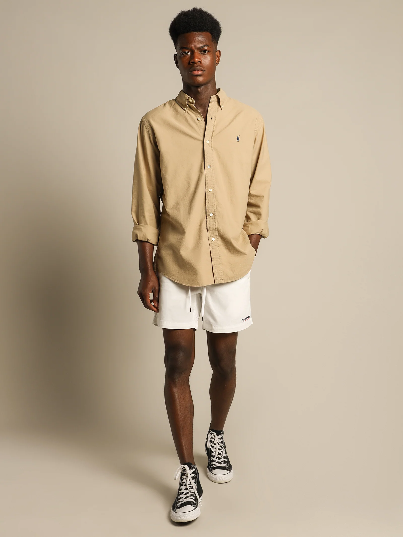 Polo Custom Fit Oxford Shirt - Image 4