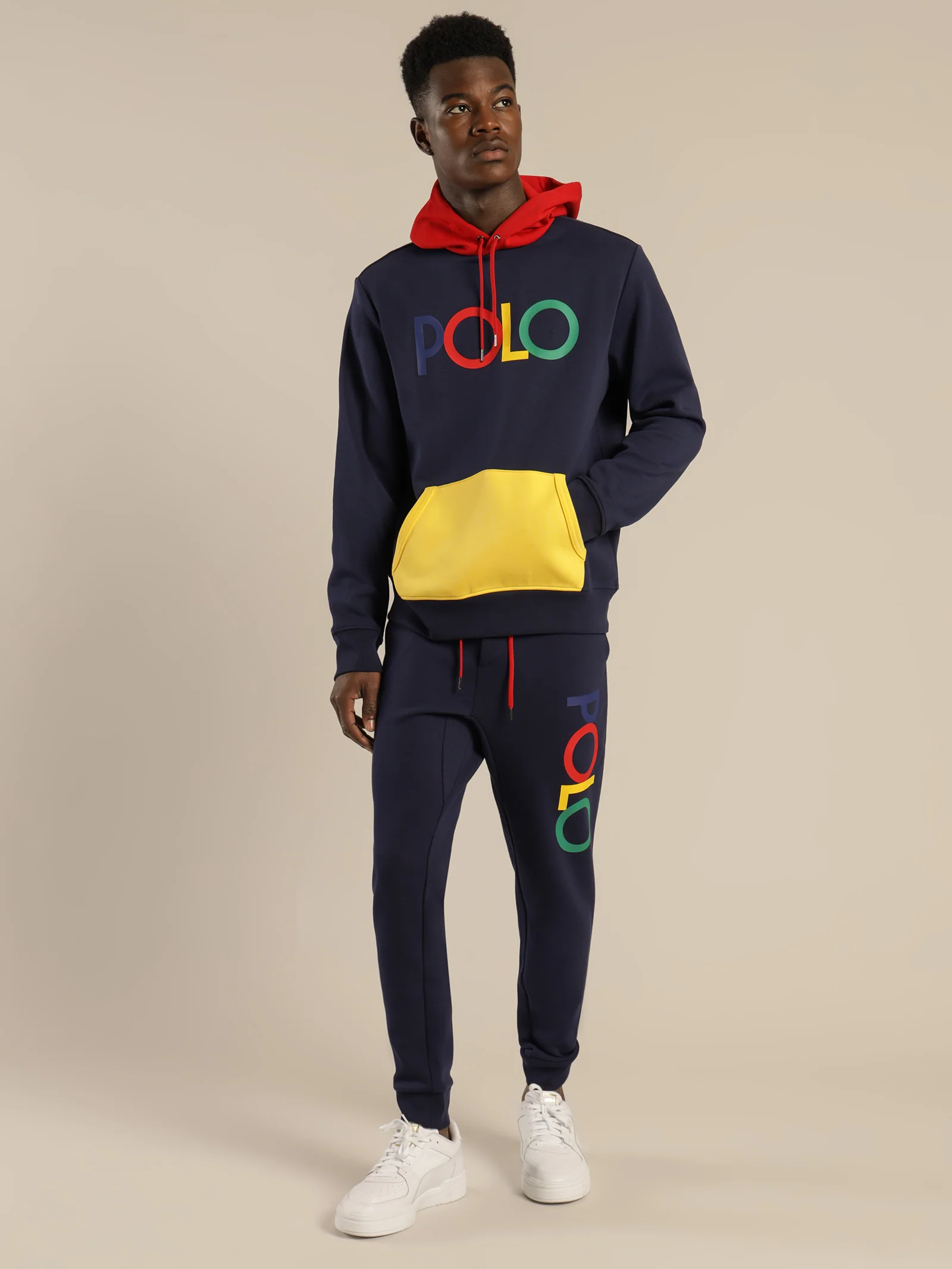 Polo Logo Double Knit Track Pants - Image 3