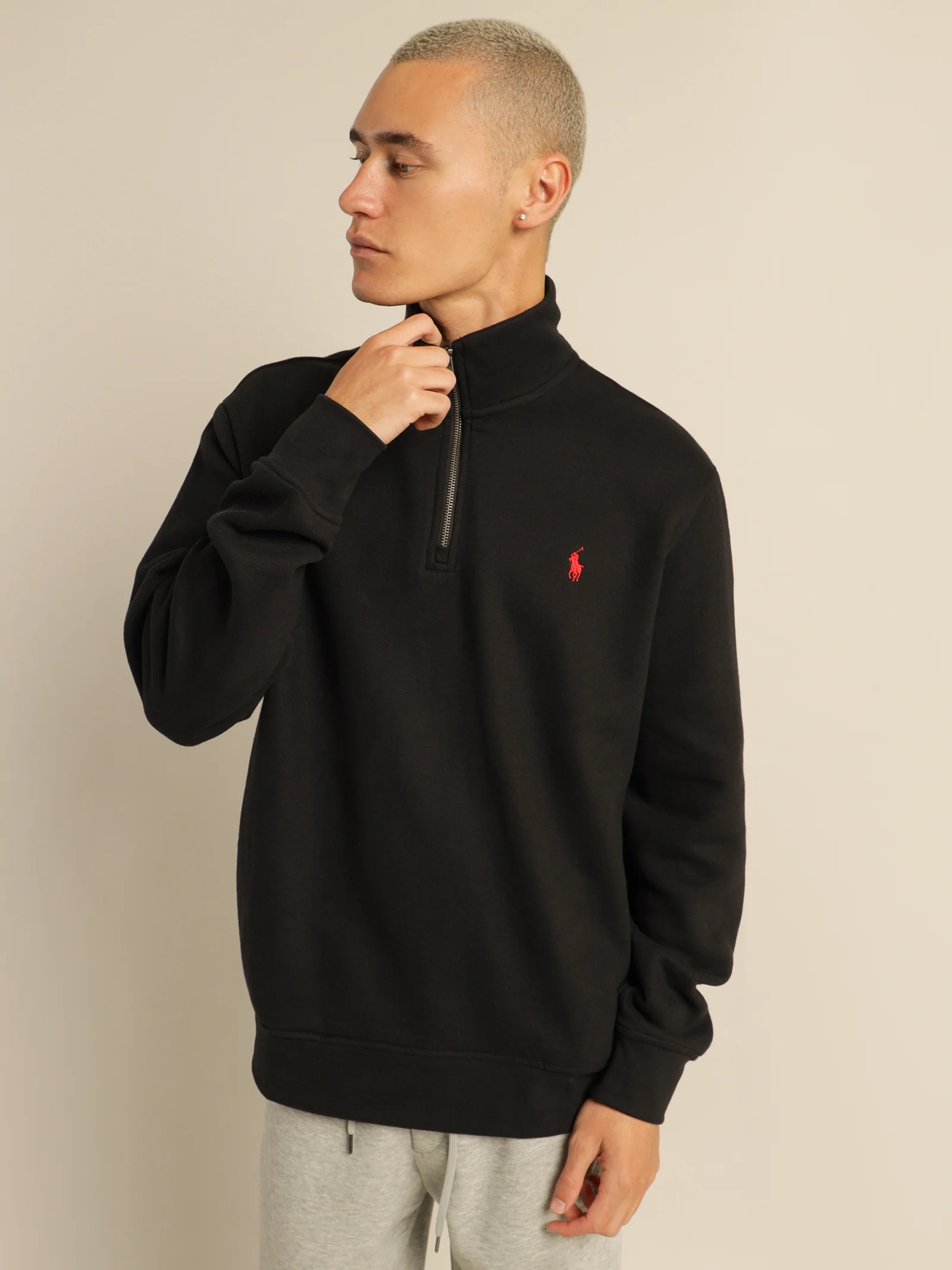 Polo Quarter Zip Fleece - Image 3