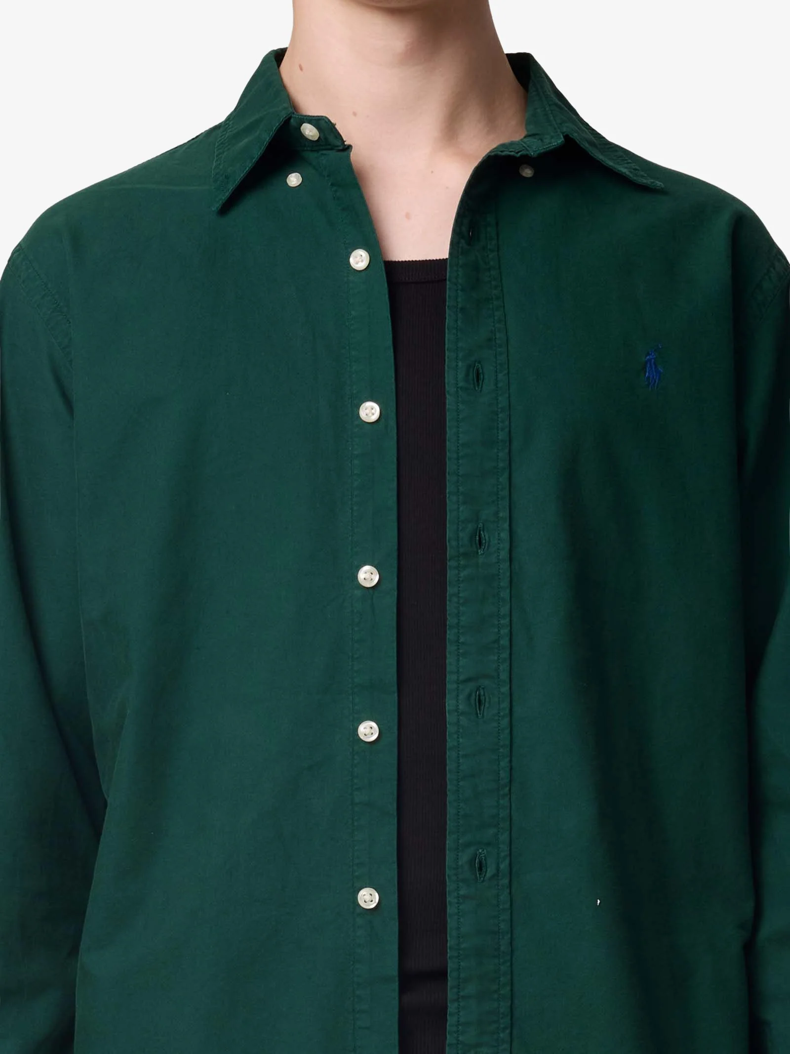 Garment-Dyed Oxford Shirt - Image 4