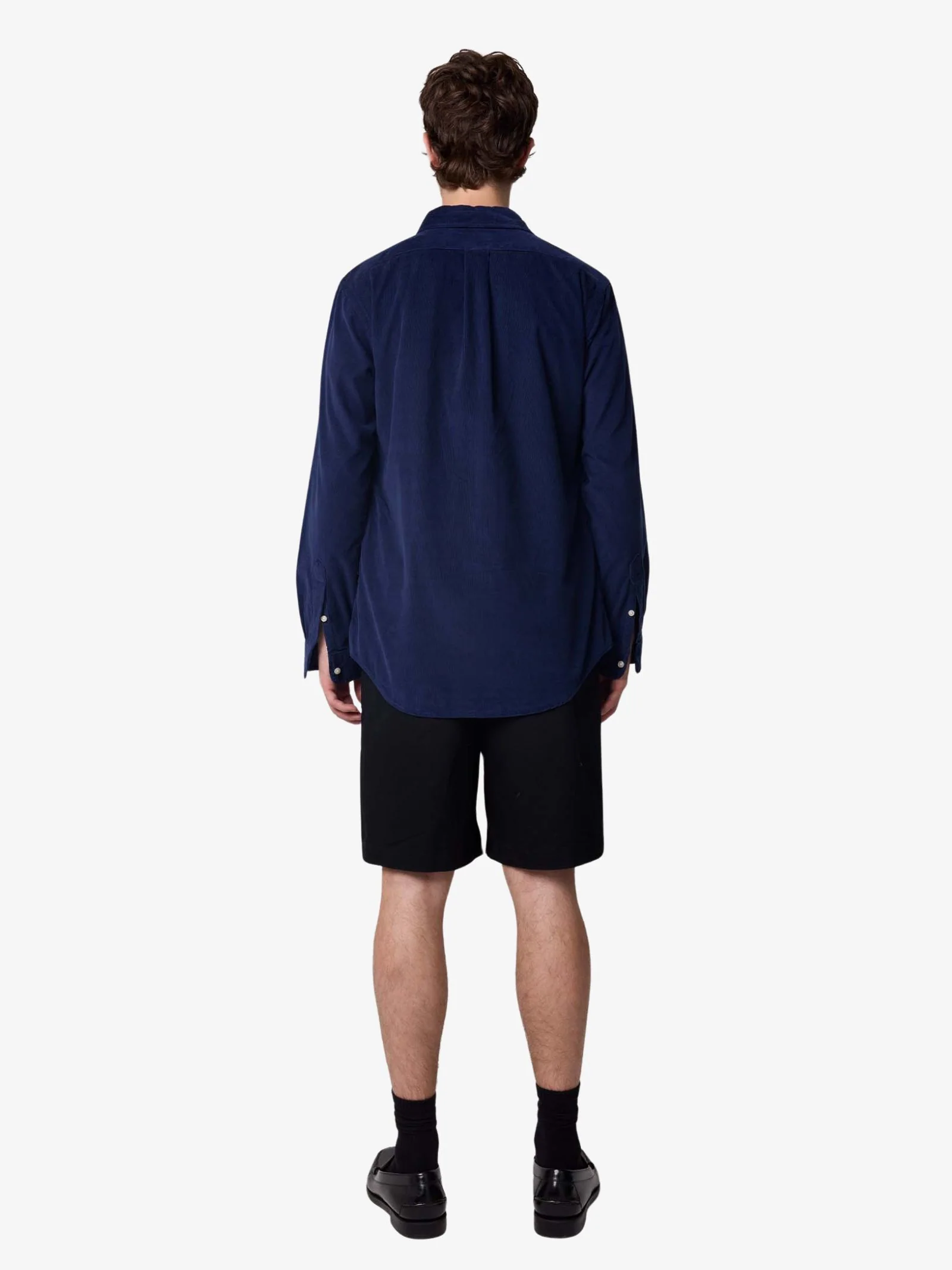 Slim Fit Corduroy Shirt - Image 3