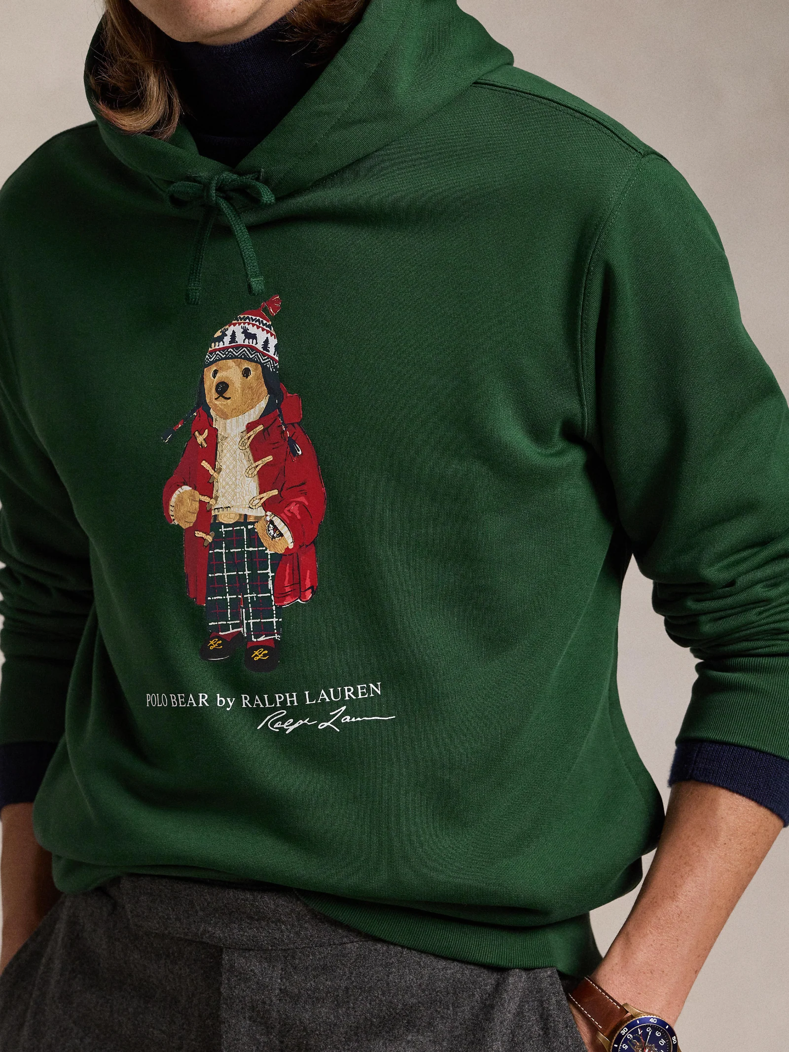 Arctic Holiday Bear Hoody - Image 3