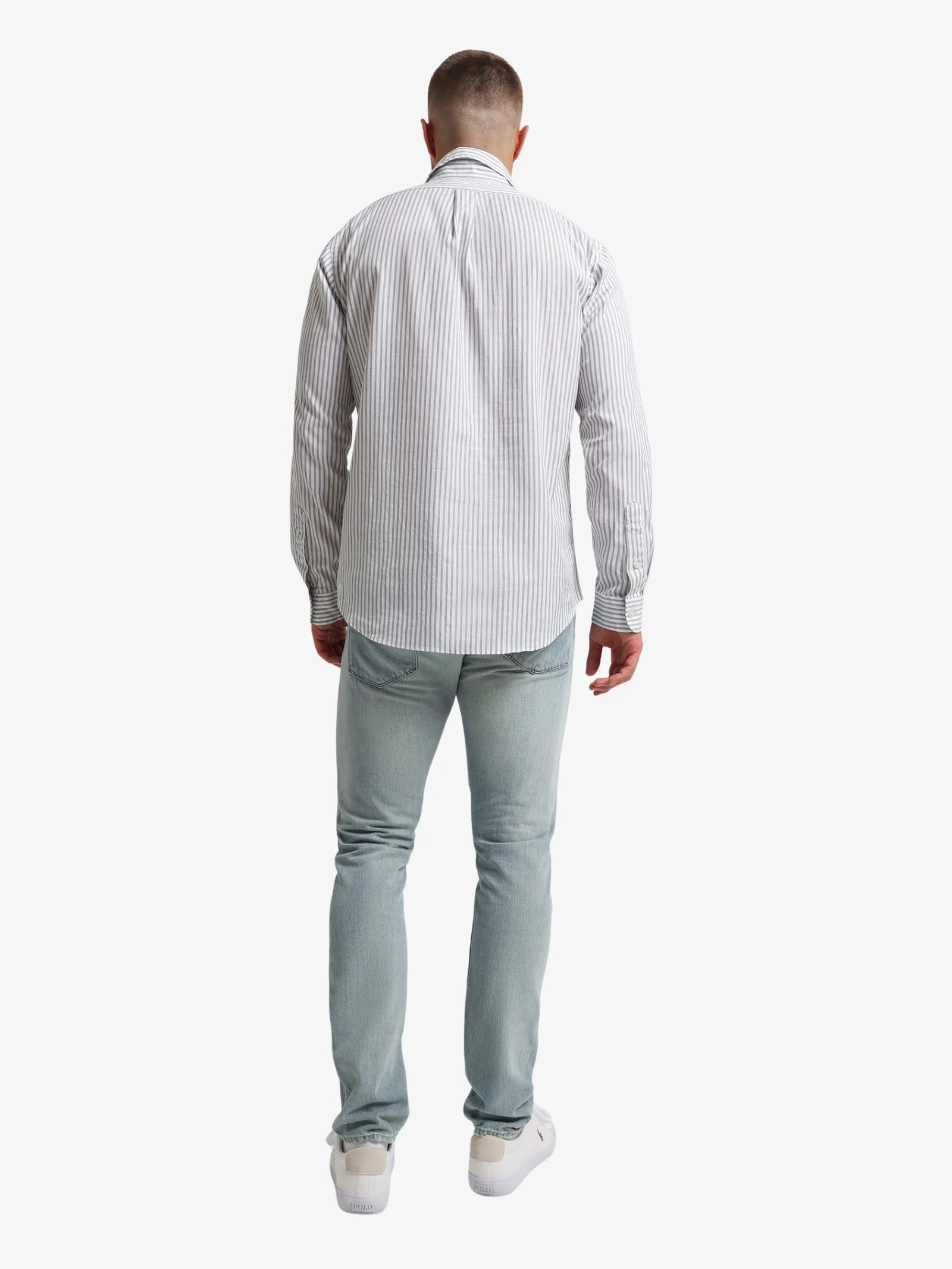 Custom Oxford Striped Button-Down Shirt - Image 3