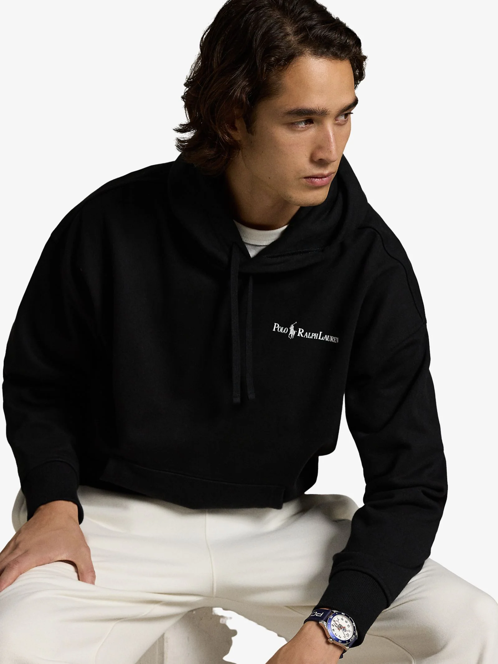 The Relaxed Fit Logo Fleece Hoodie - Image 2