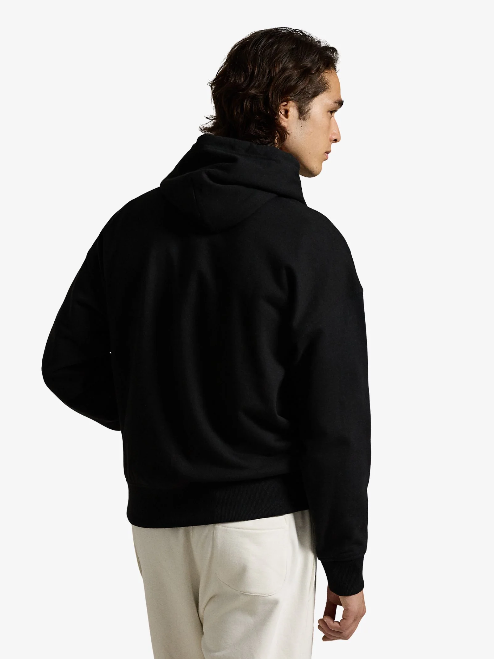 The Relaxed Fit Logo Fleece Hoodie - Image 4