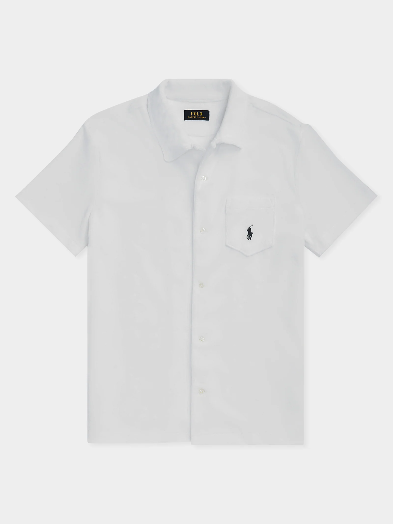 Short Sleeve Terry Shirt - Image 4