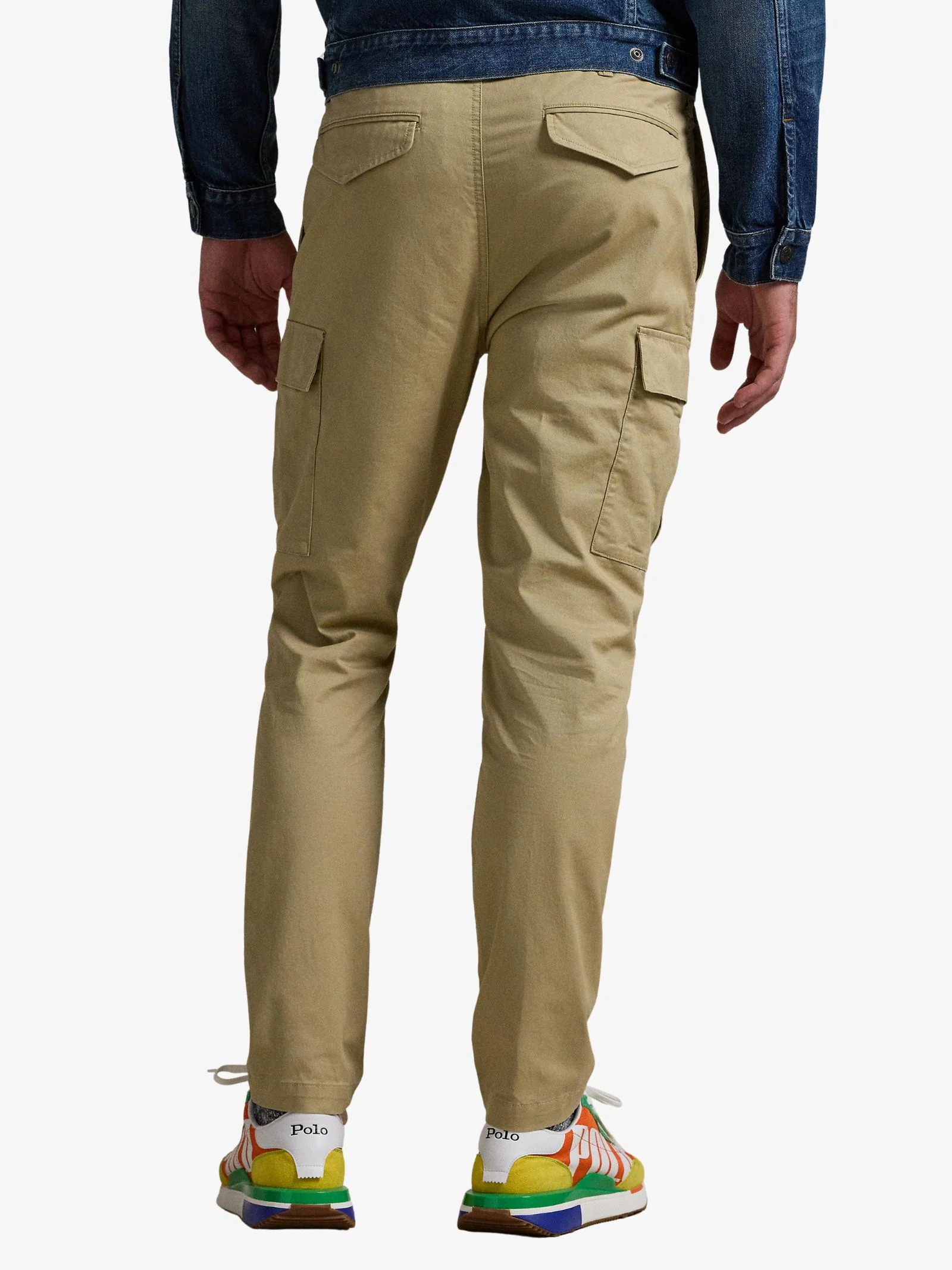 Stretch Slim Fit Twill Cargo Pants - Image 2