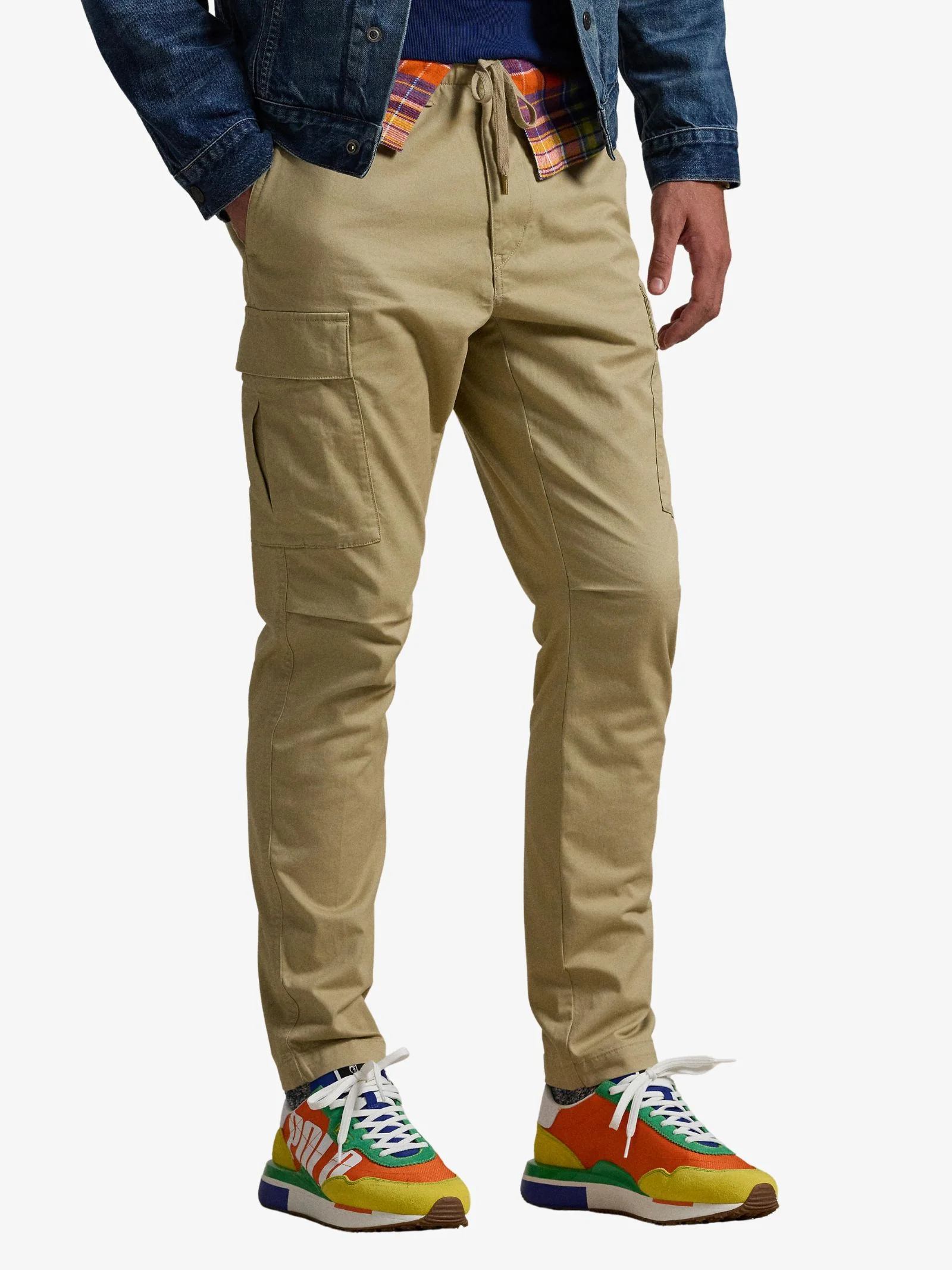 Stretch Slim Fit Twill Cargo Pants - Image 5
