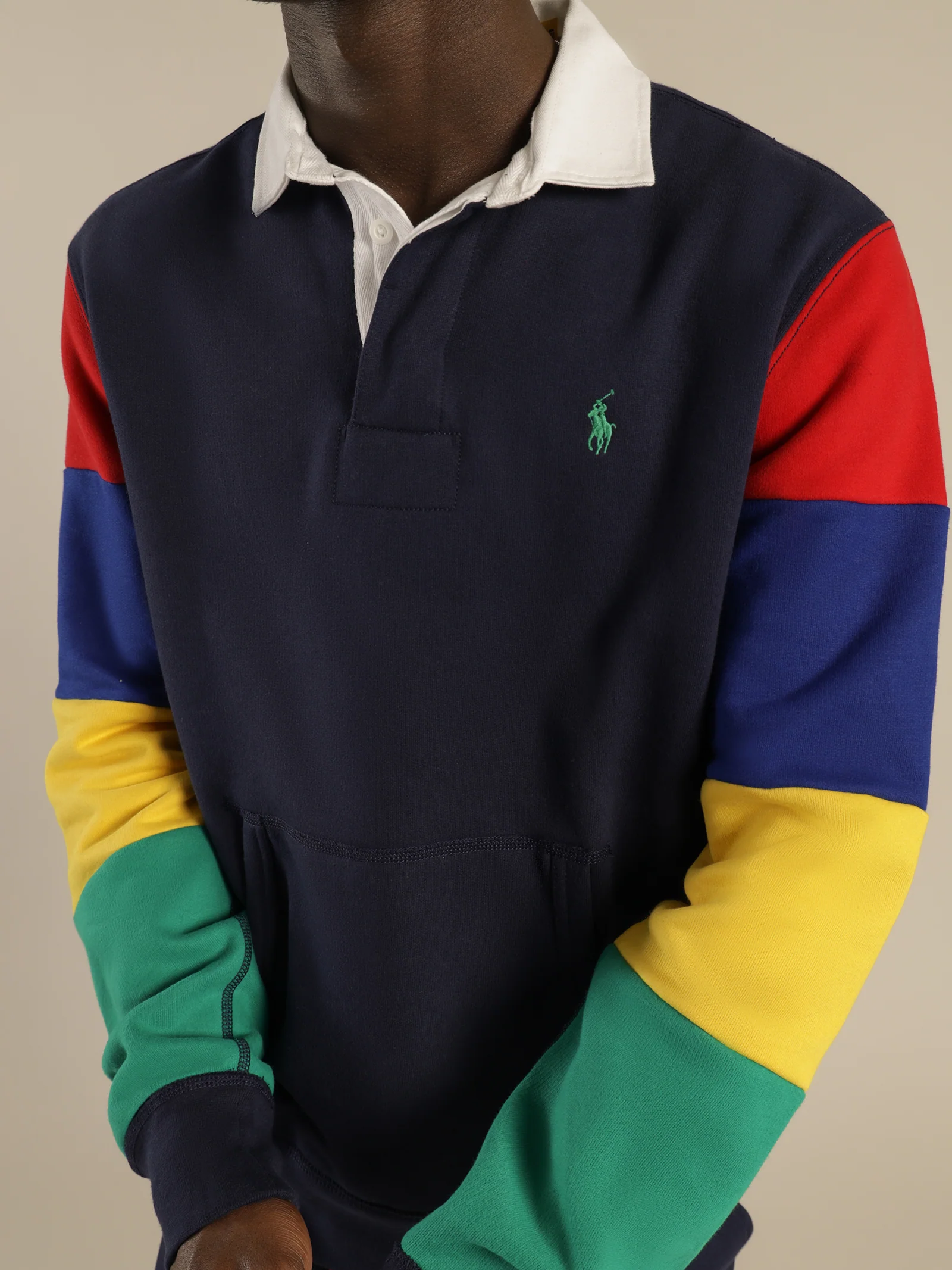 Polo Rugby Long Sleeve Fleece - Image 3