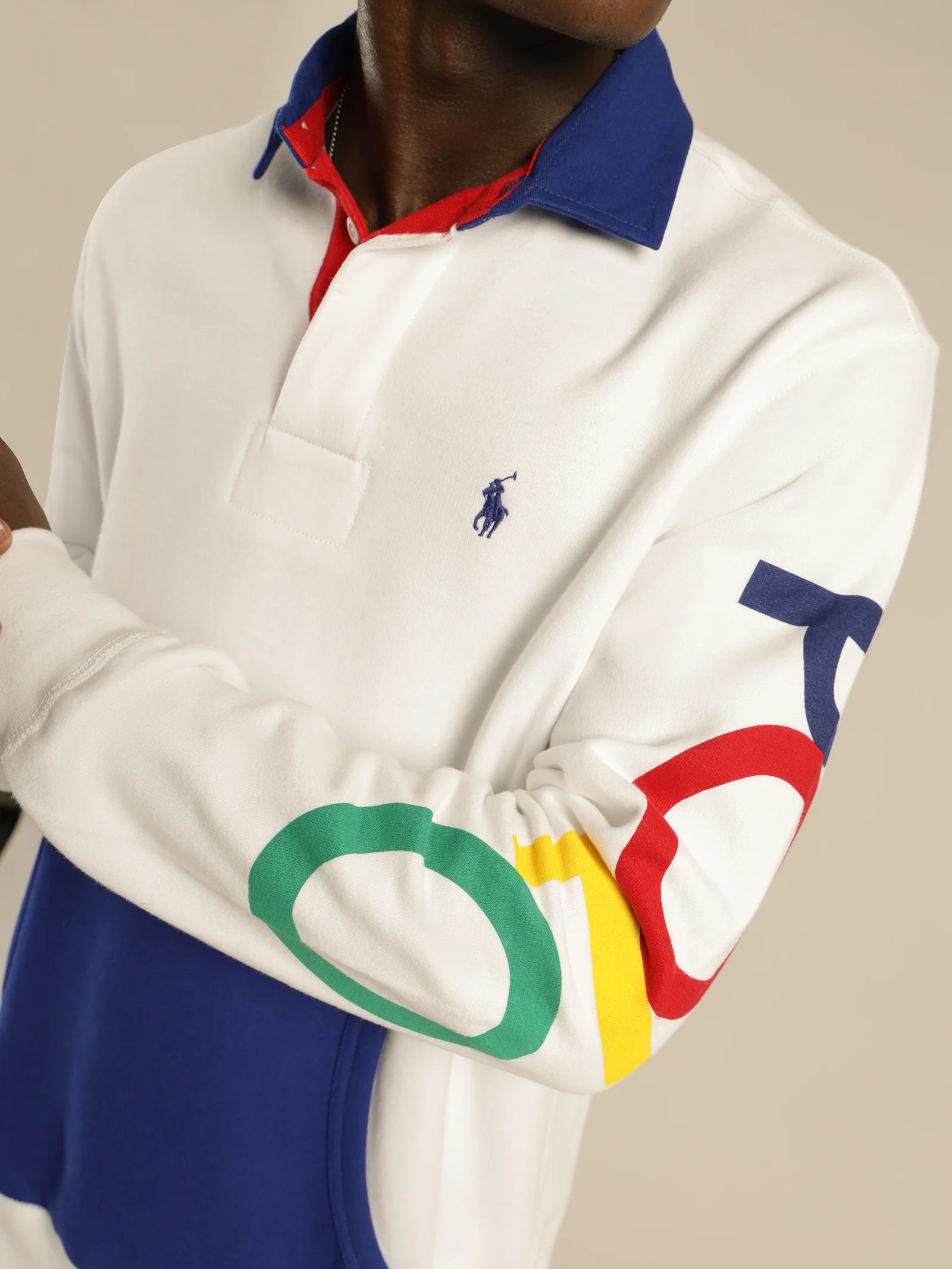 Polo Rugby Long Sleeve Fleece - Image 3