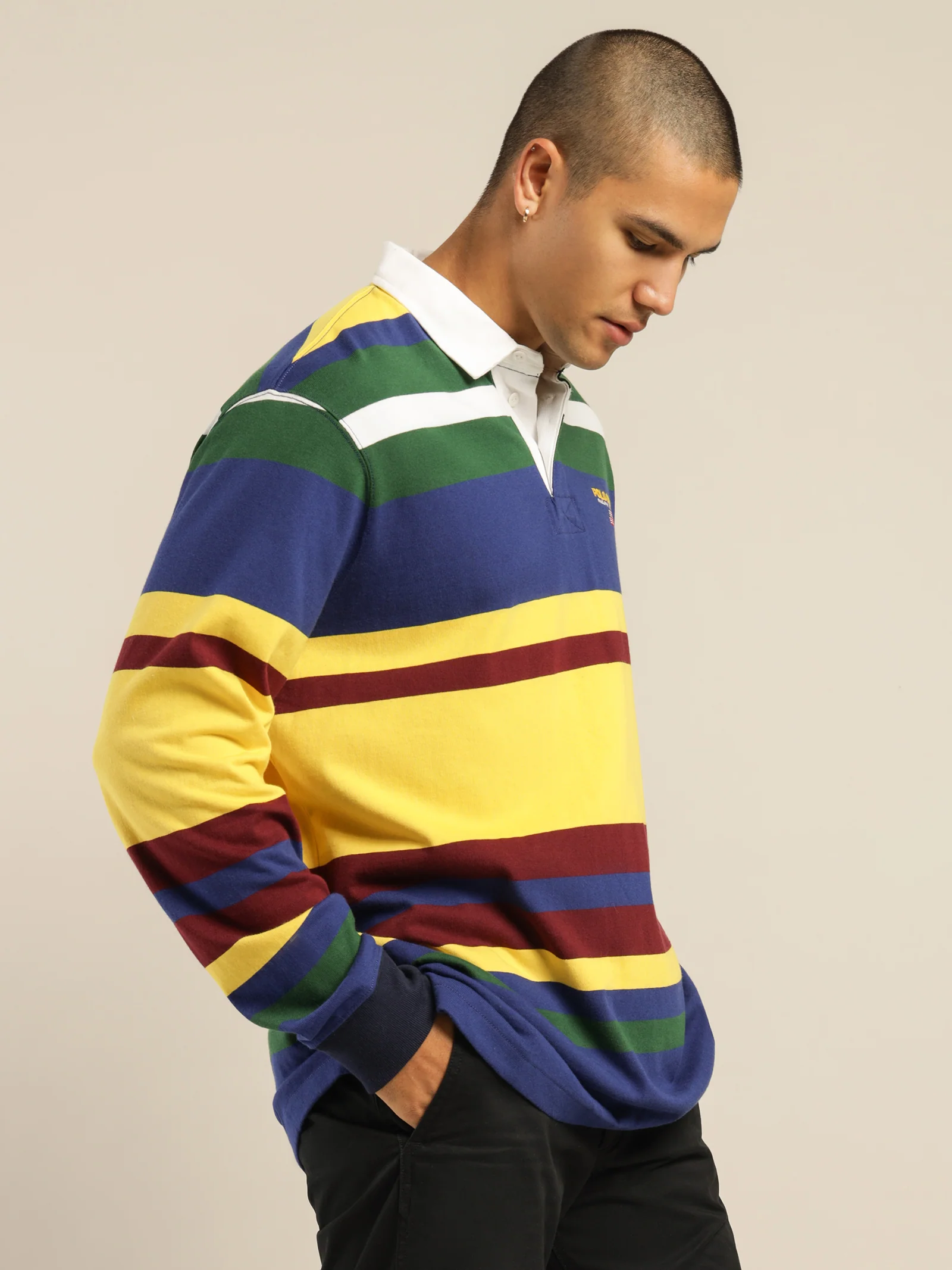 Polo Sport Long Sleeve Rugby Shirt - Image 4